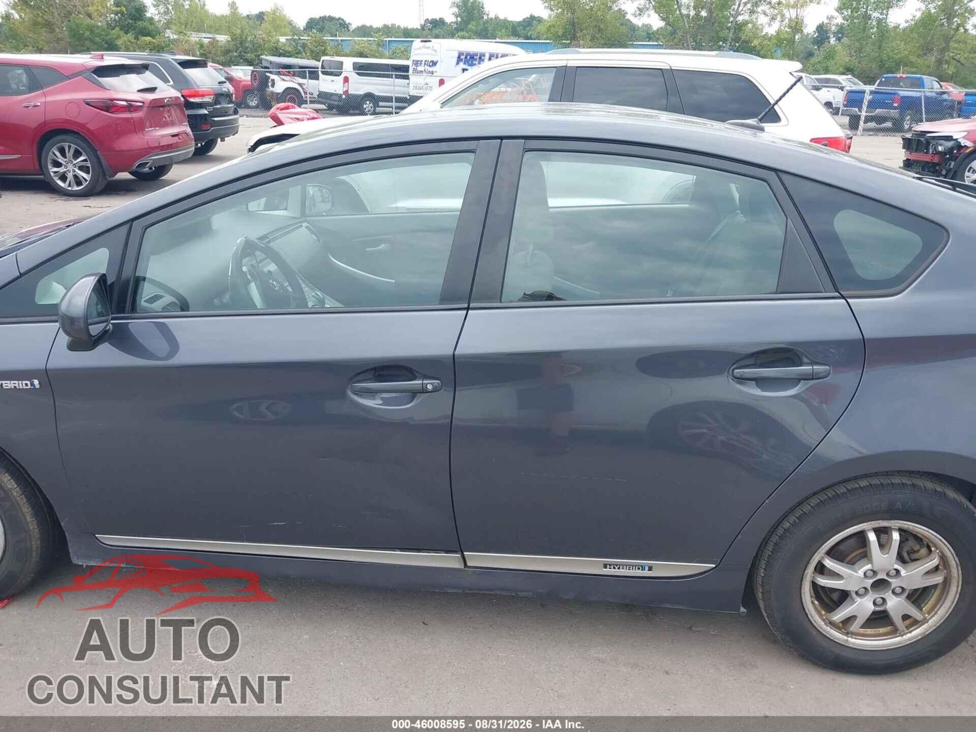 TOYOTA PRIUS 2011 - JTDKN3DU0B1366496