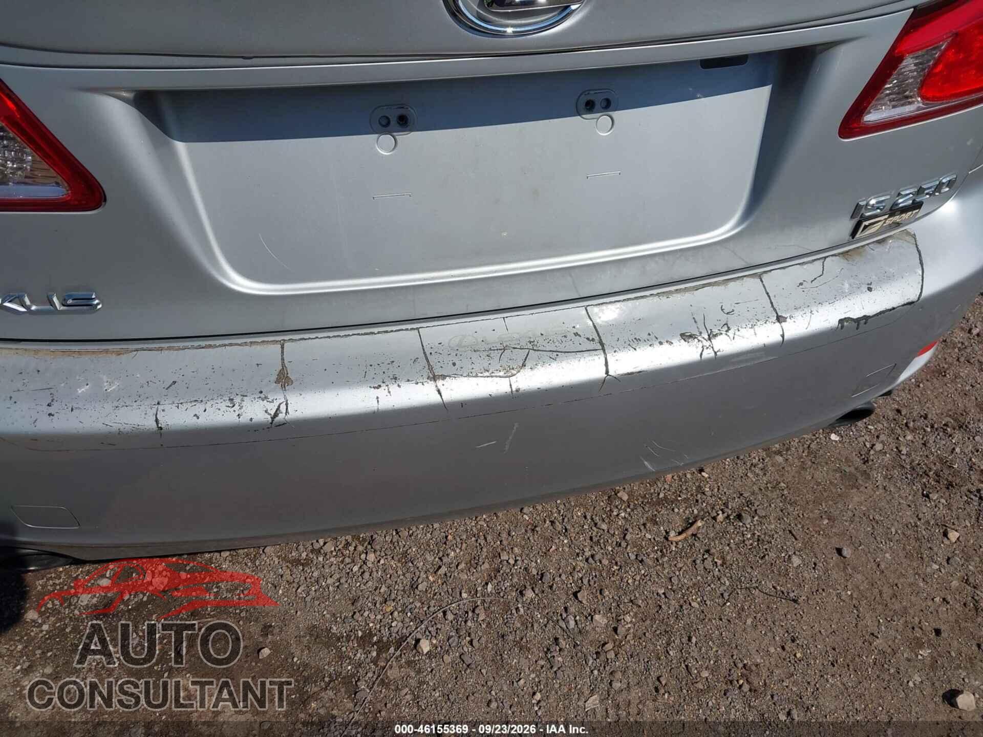 LEXUS IS 250 2011 - JTHBF5C26B5140320