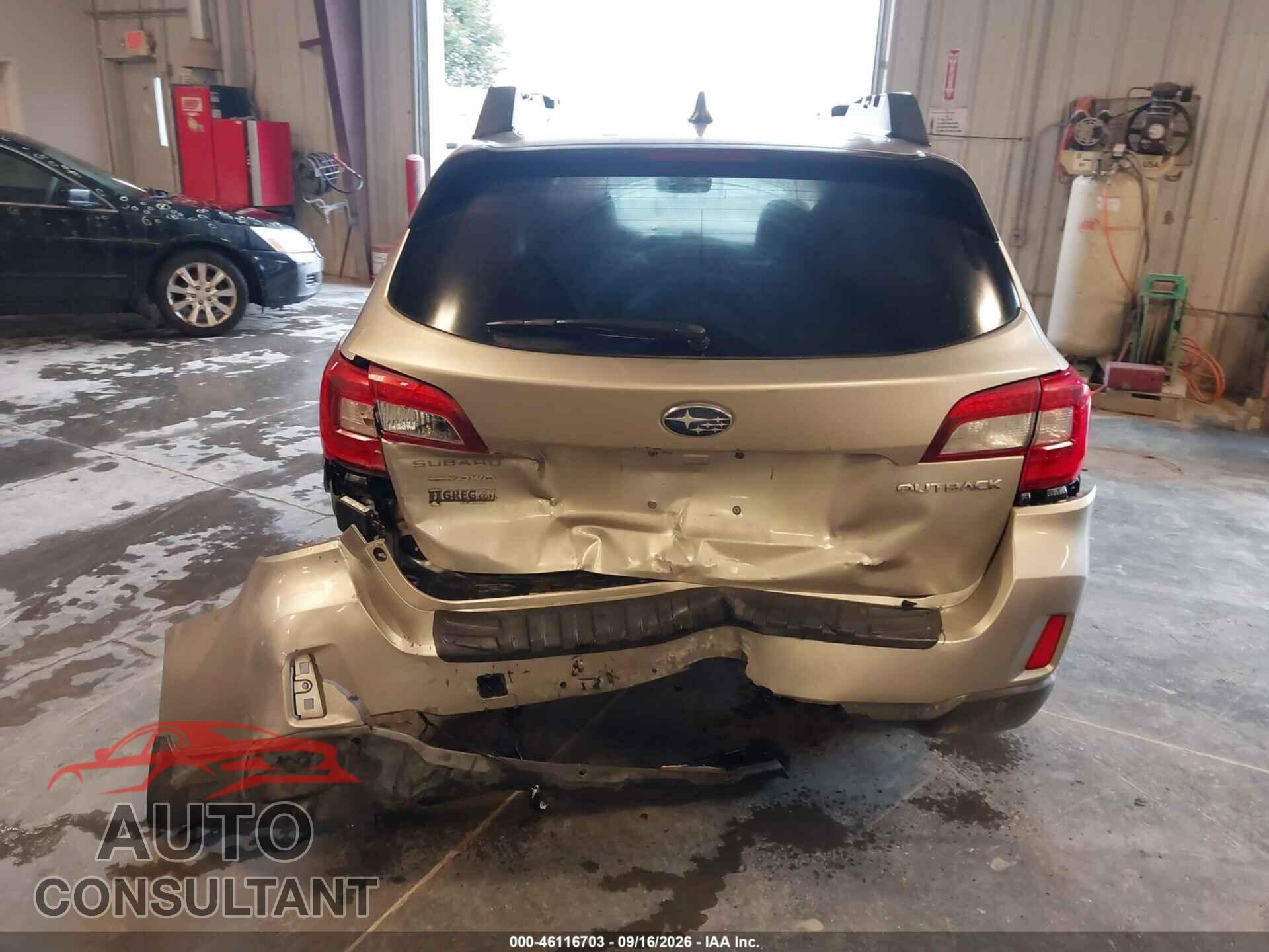 SUBARU OUTBACK 2017 - 4S4BSANC0H3385495