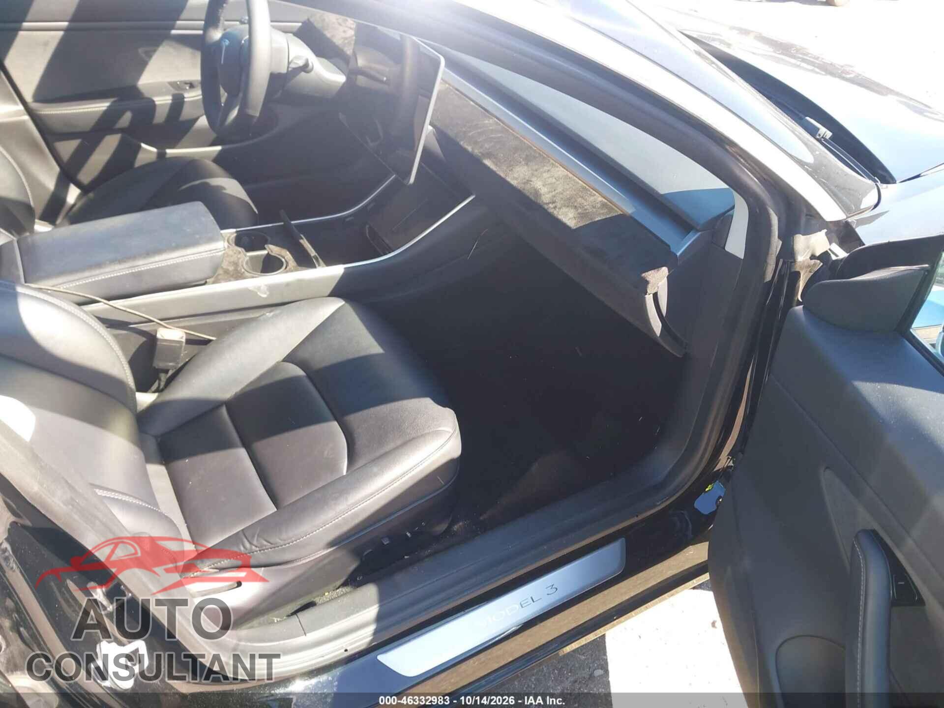 TESLA MODEL 3 2020 - 5YJ3E1EC2LF601360