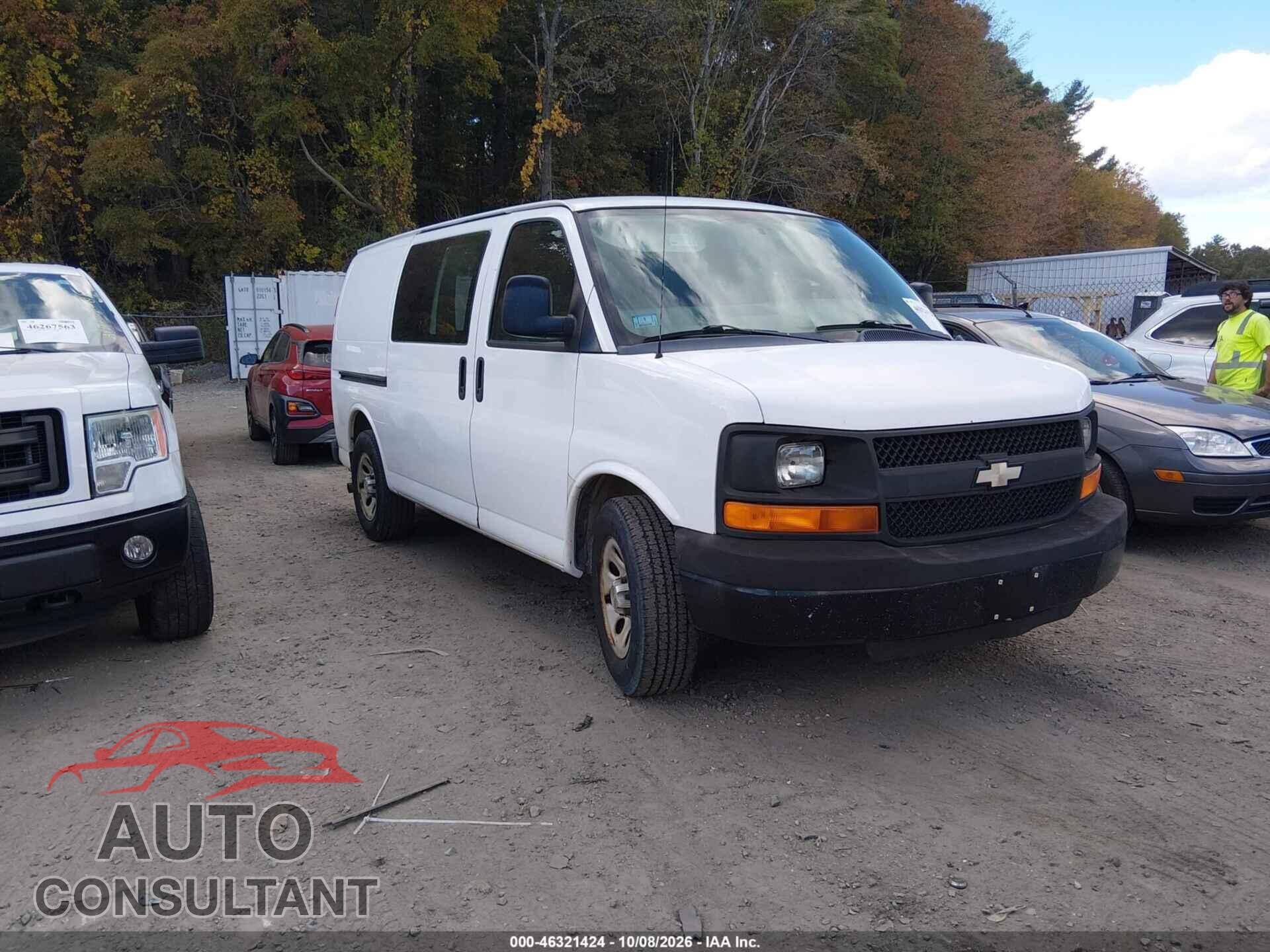 CHEVROLET EXPRESS 1500 2013 - 1GCSHAF42D1193480