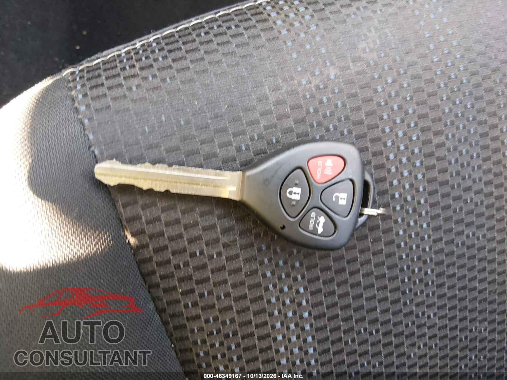 TOYOTA COROLLA 2012 - 2T1BU4EE4CC889405