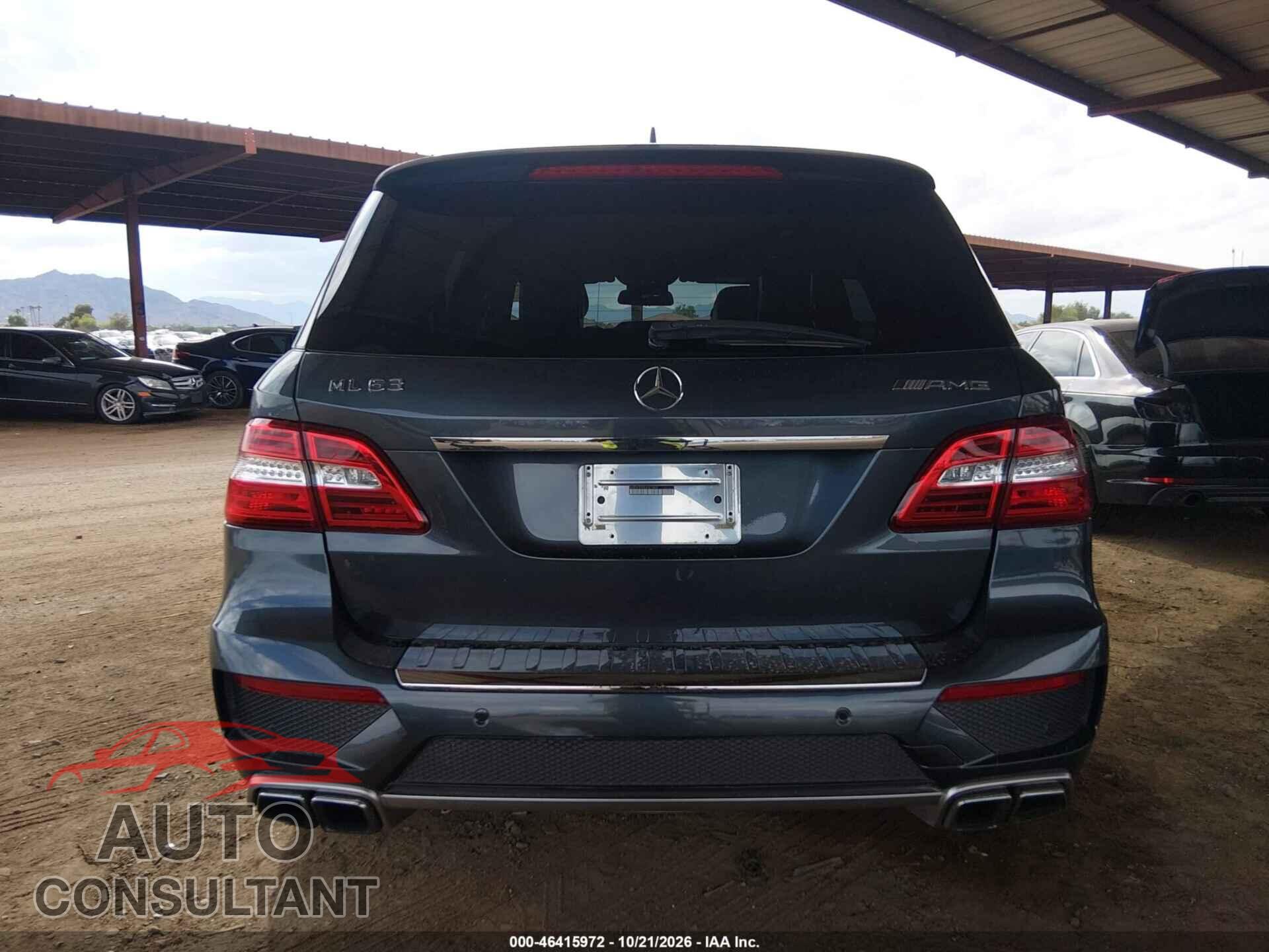 MERCEDES-BENZ ML 63 AMG 2014 - 4JGDA7EB2EA323822