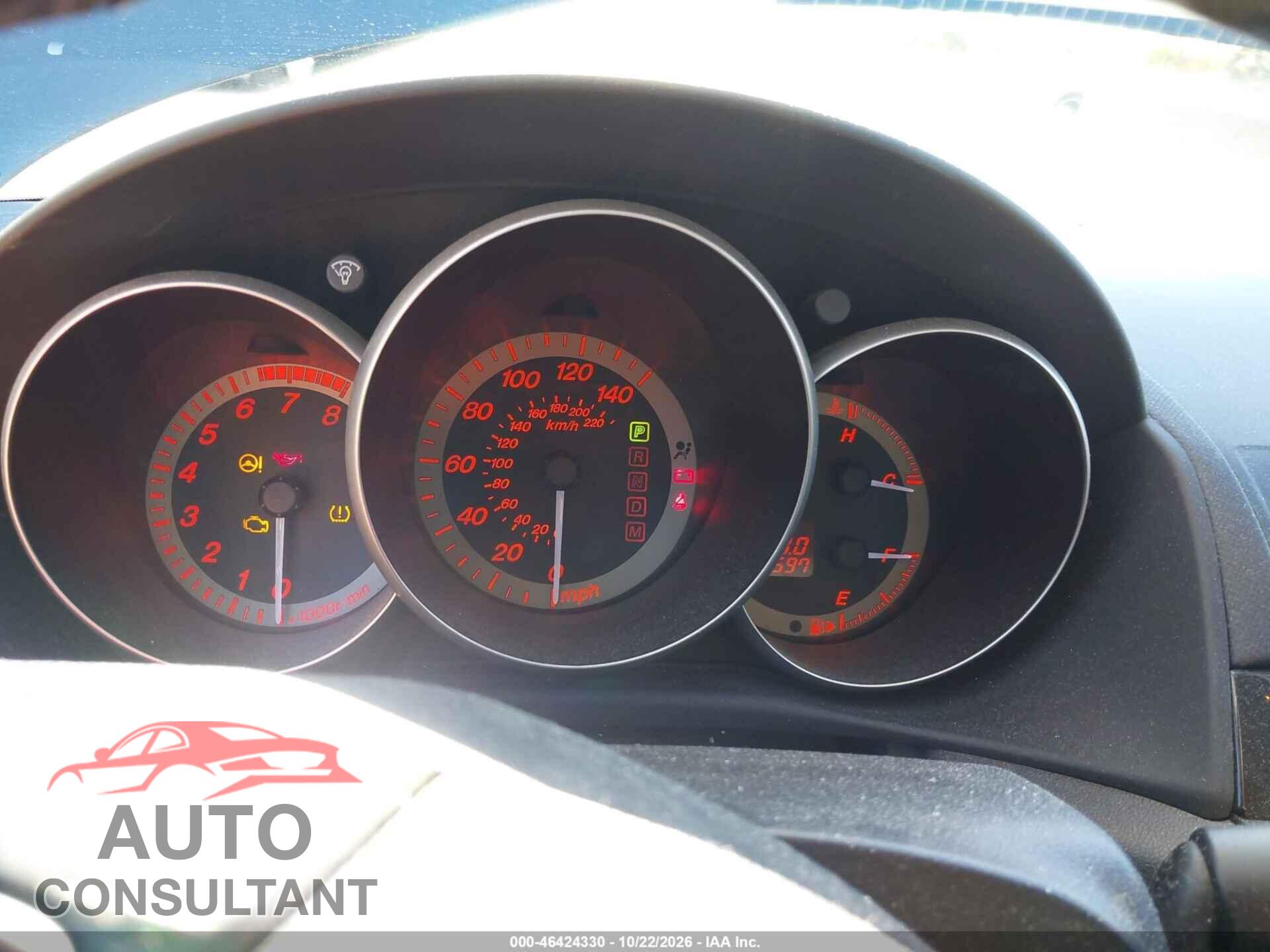 MAZDA MAZDA3 2009 - JM1BK324791244594