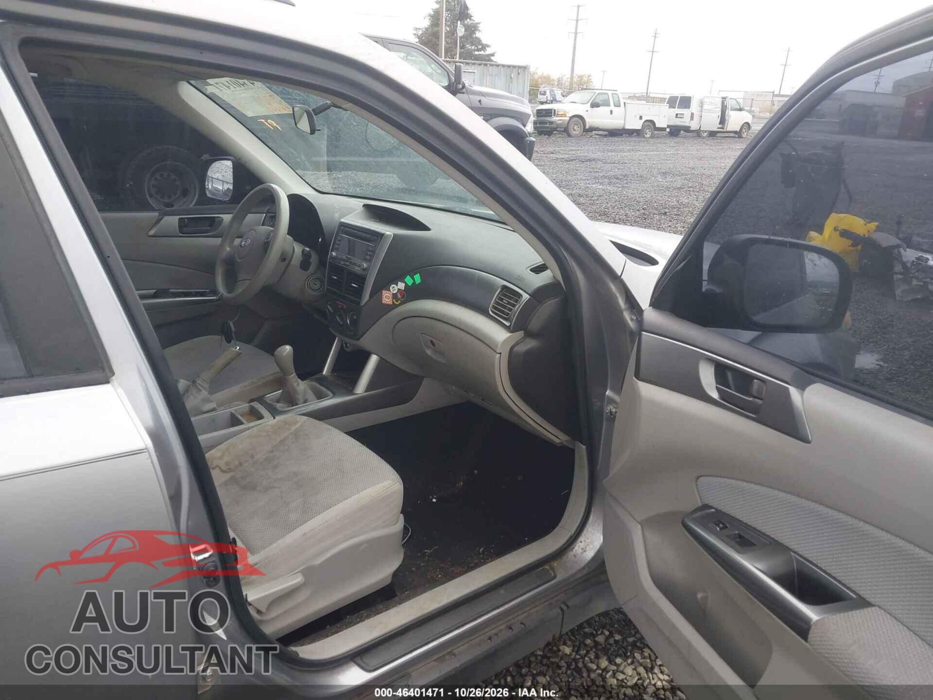SUBARU FORESTER 2011 - JF2SHBBC9BG778488