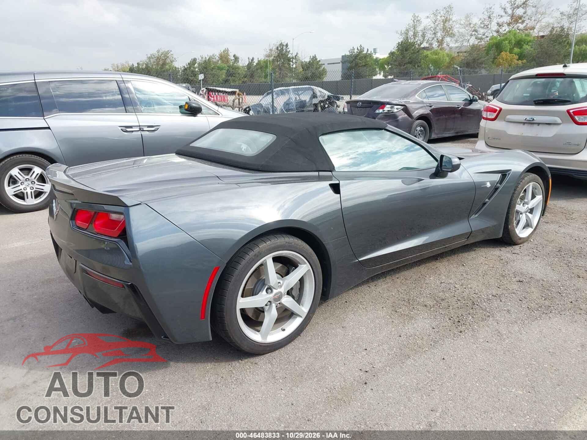CHEVROLET CORVETTE STINGRAY 2014 - 1G1YF3D76E5121340