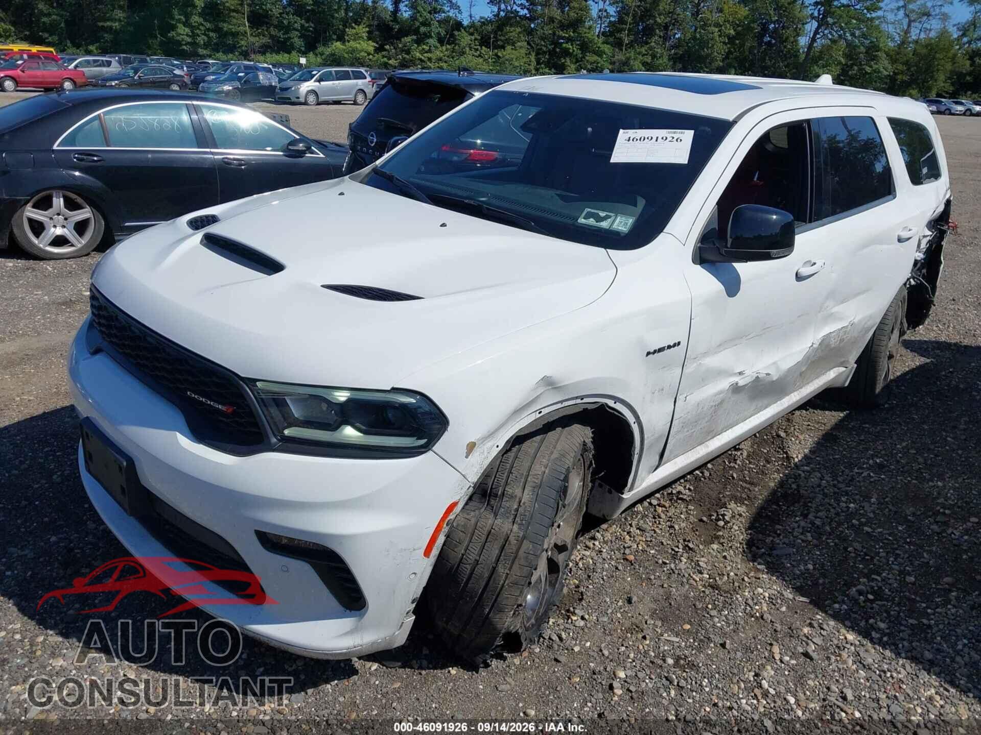 DODGE DURANGO 2022 - 1C4SDJCT4NC207523