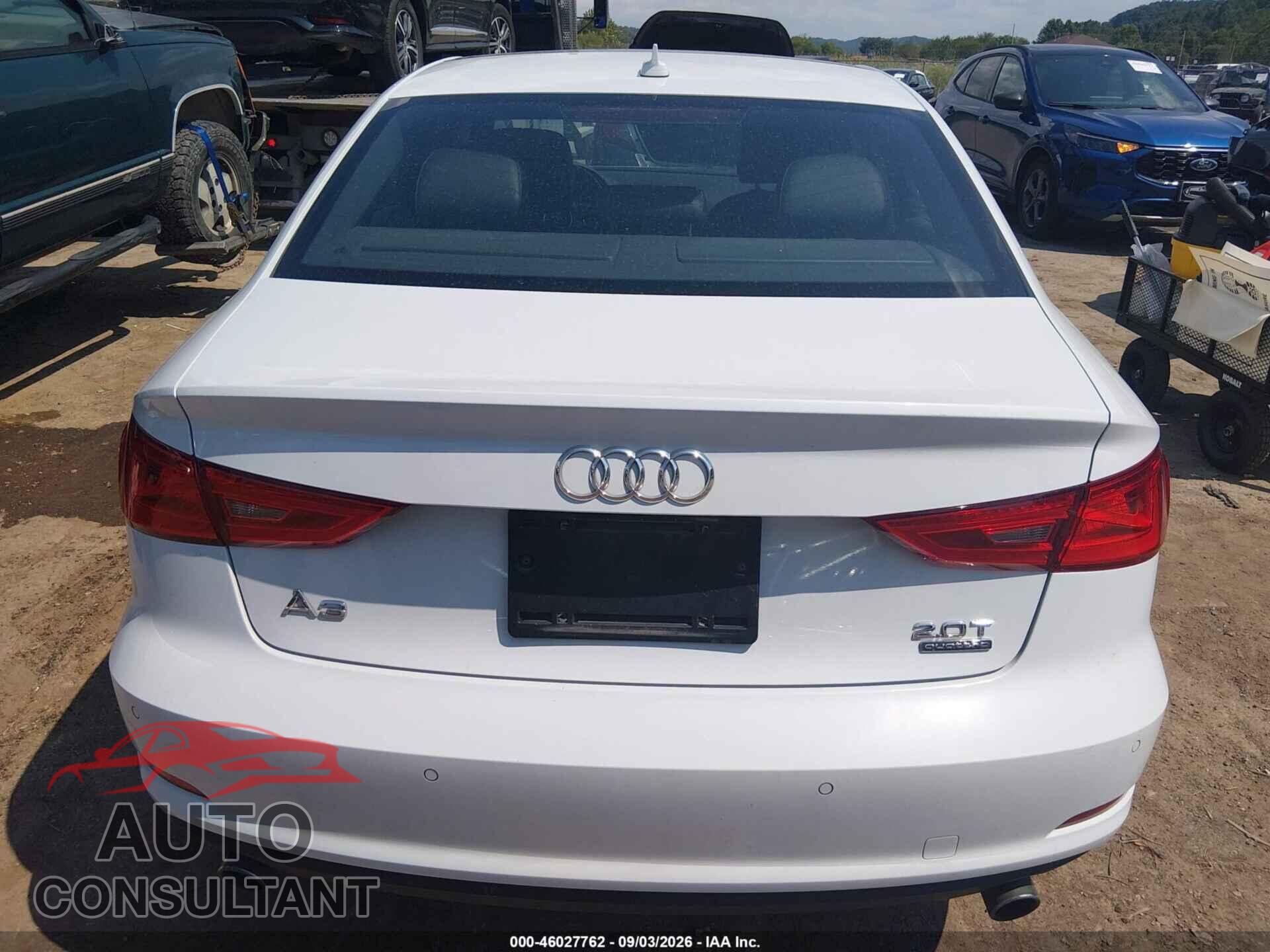 AUDI A3 2016 - WAUB8GFF2G1116792