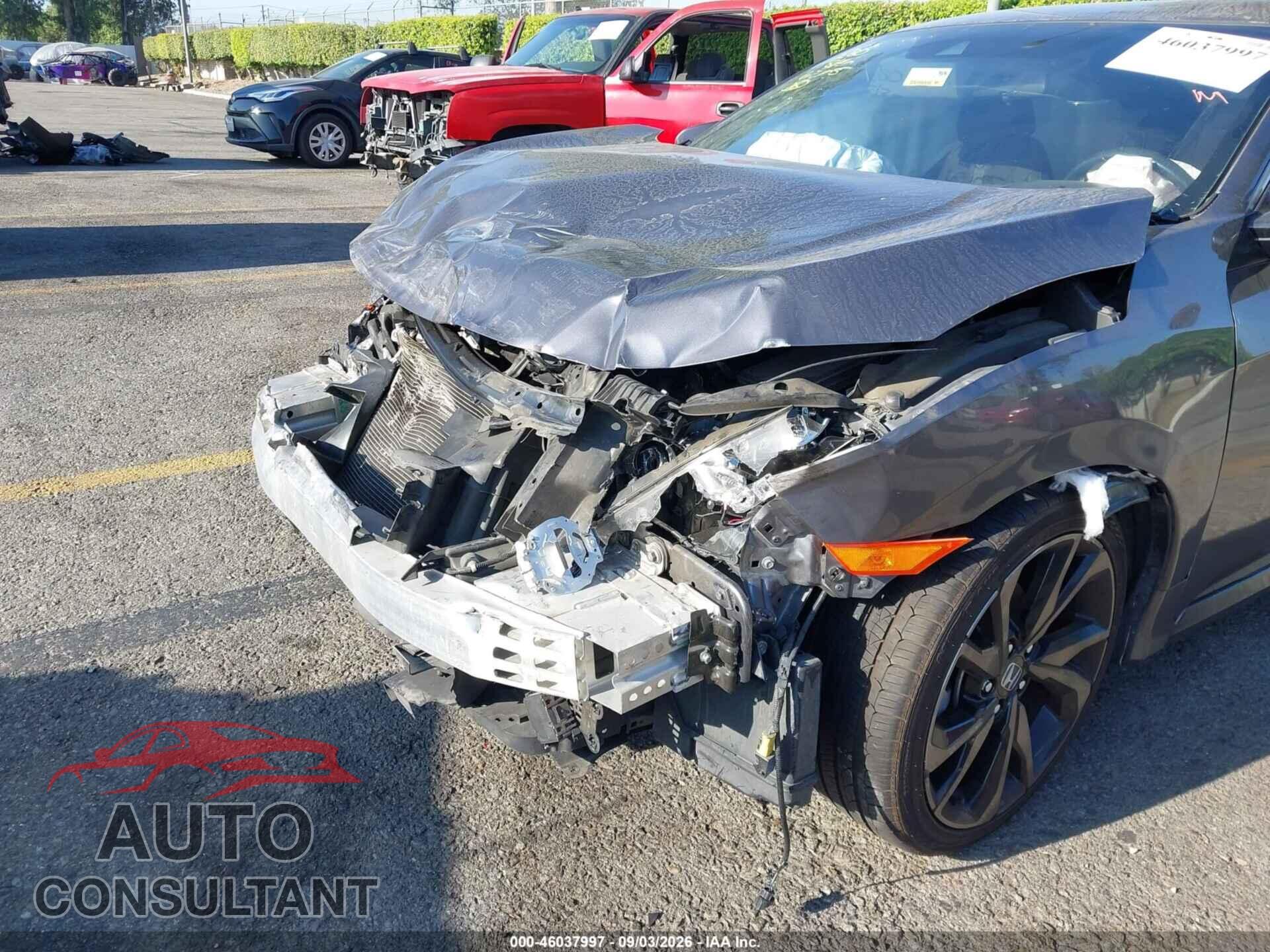 HONDA CIVIC 2019 - 2HGFC2F85KH502299