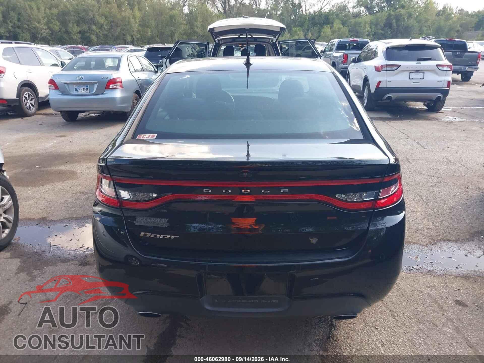 DODGE DART 2015 - 1C3CDFBB2FD404233