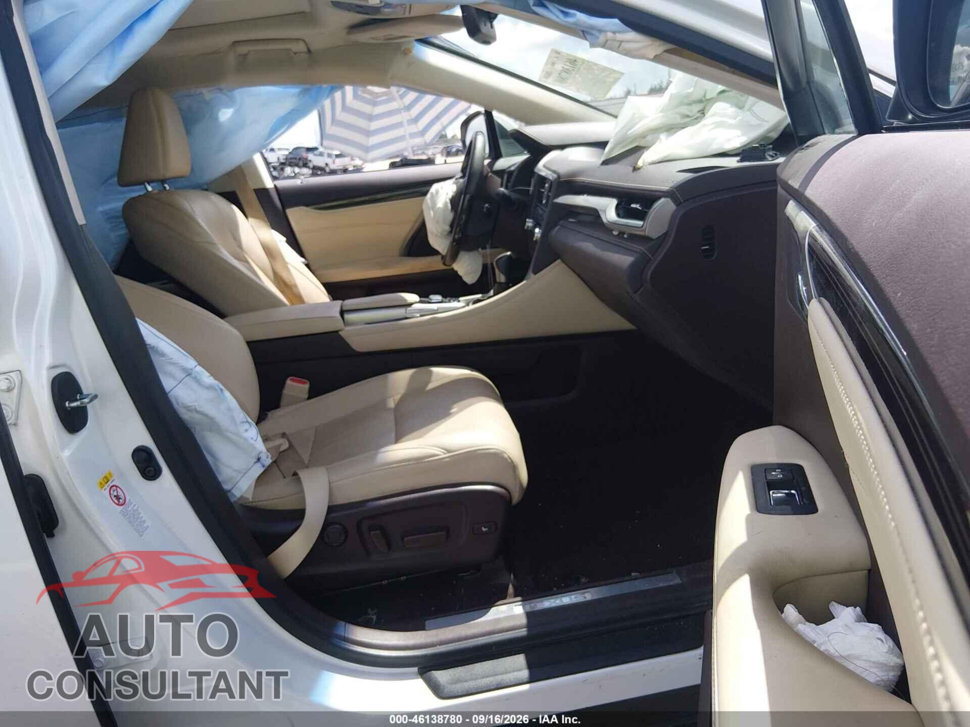 LEXUS RX 450H 2016 - 2T2ZFMCA4GC001357