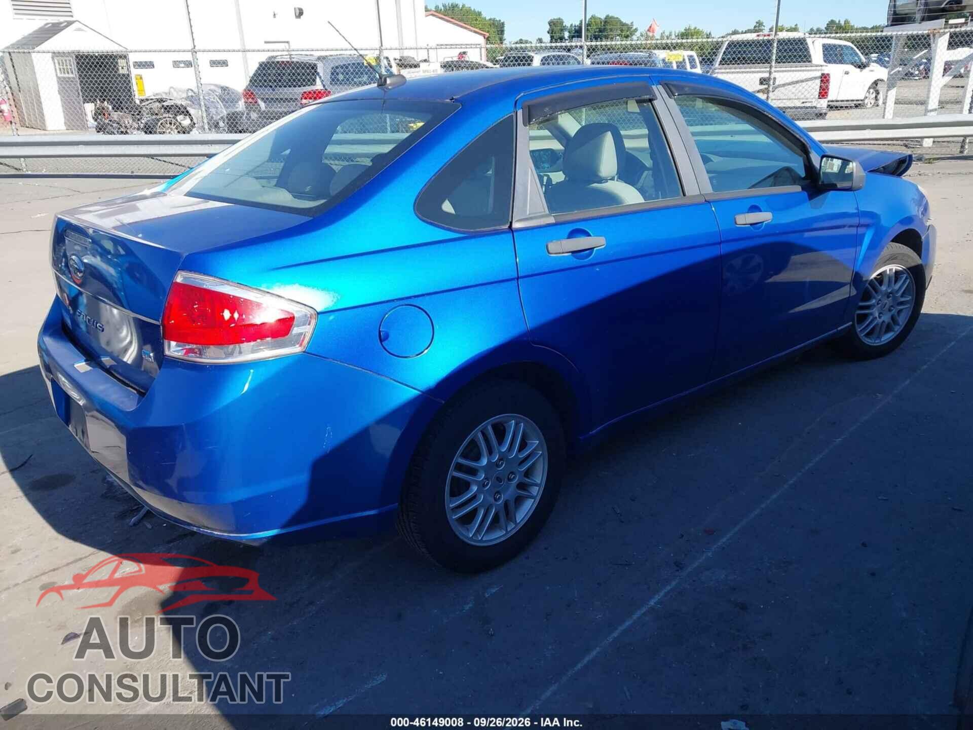 FORD FOCUS 2010 - 1FAHP3FNXAW151192