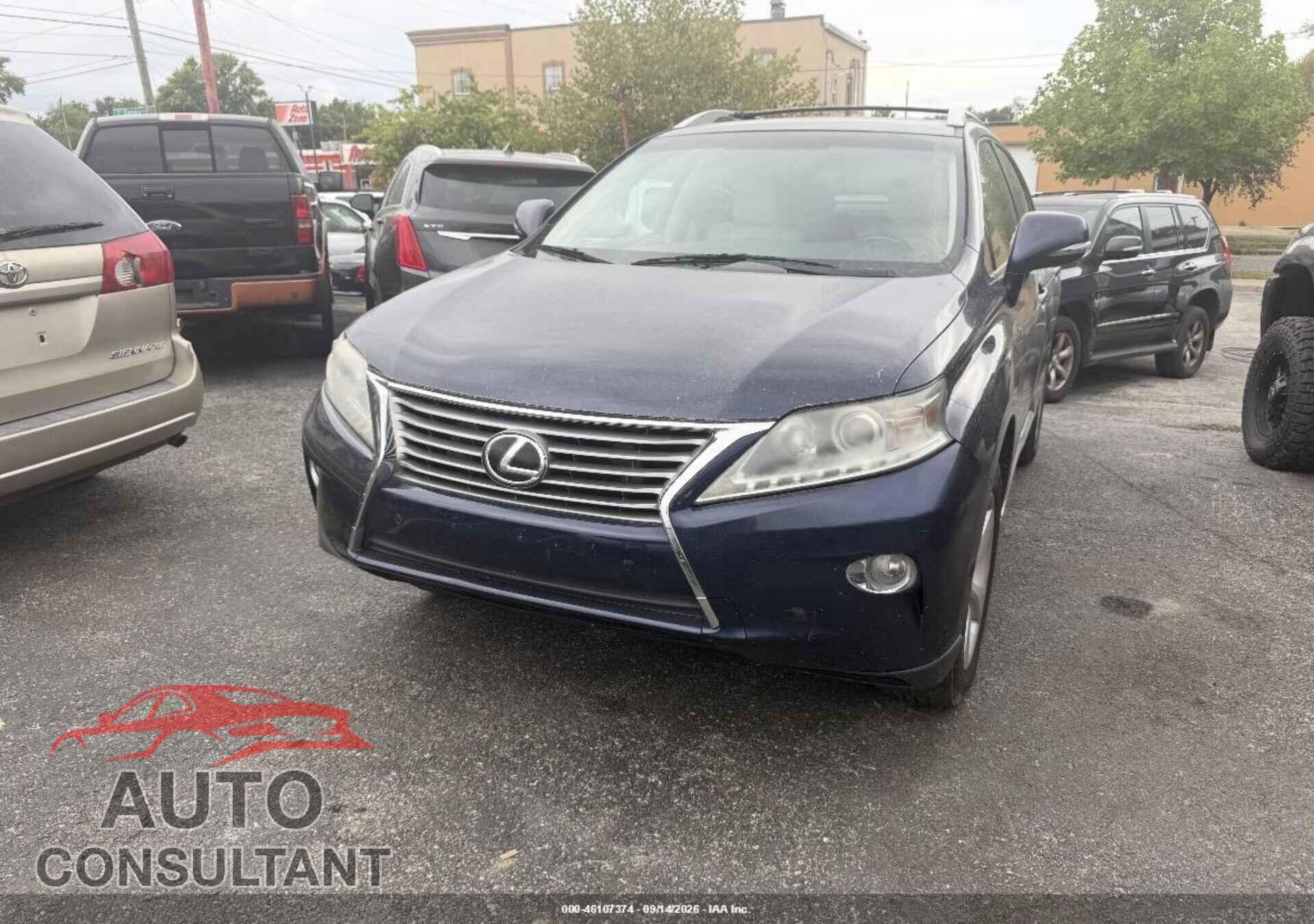 LEXUS RX 350 2013 - 2T2BK1BA6DC192630