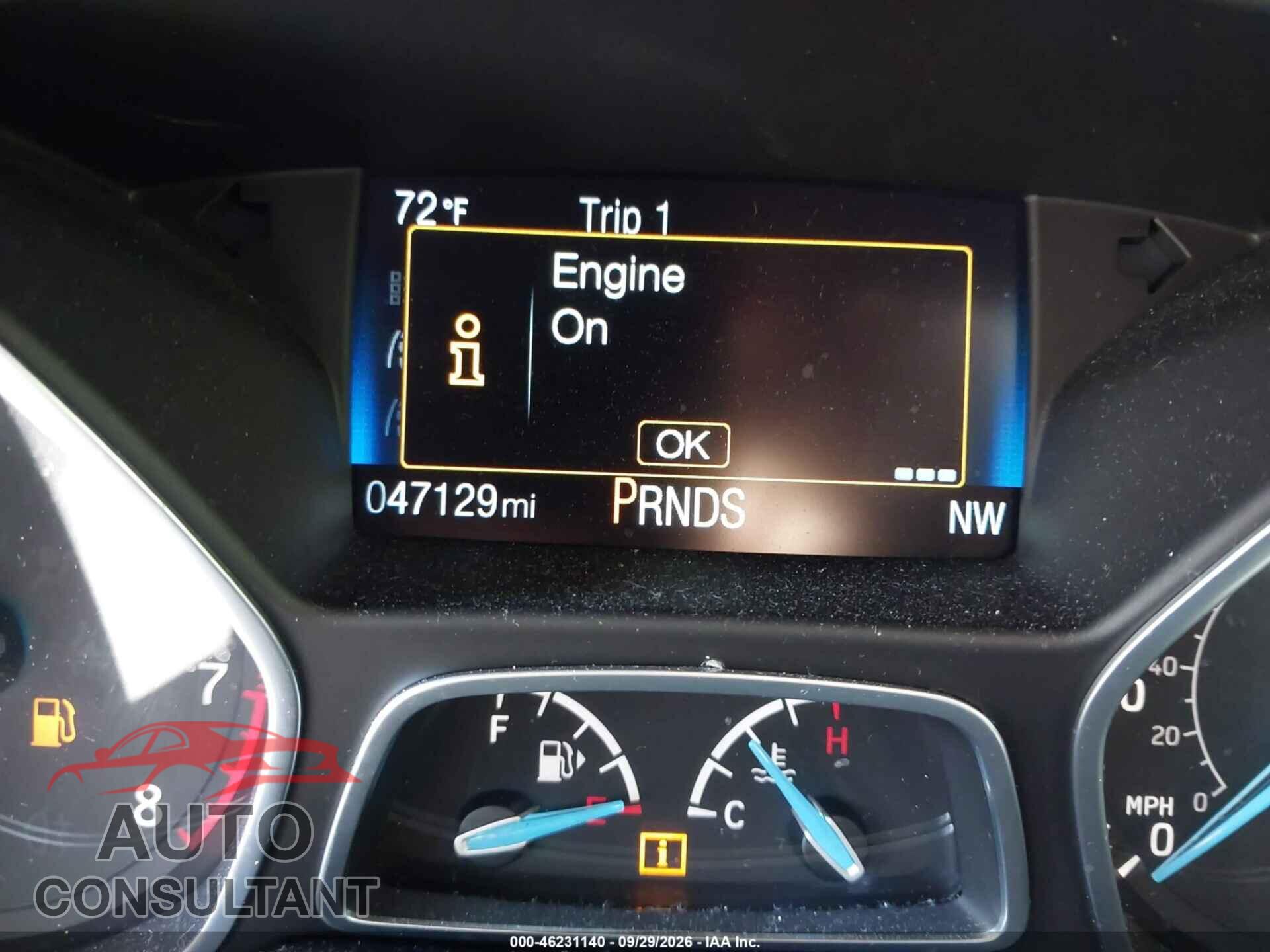 FORD FOCUS 2017 - 1FADP3FE6HL202844
