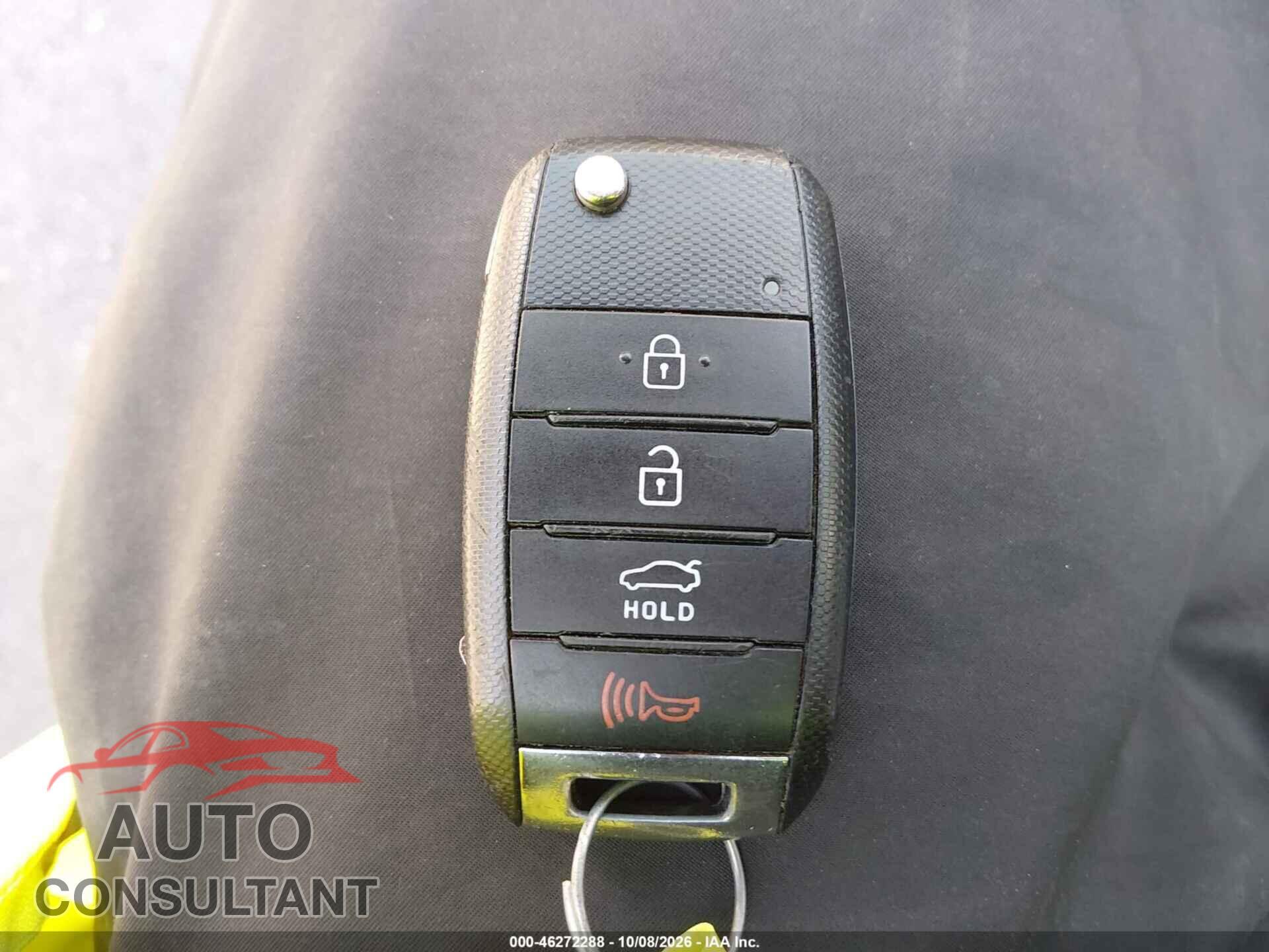 KIA FORTE 2016 - KNAFK4A65G5543255