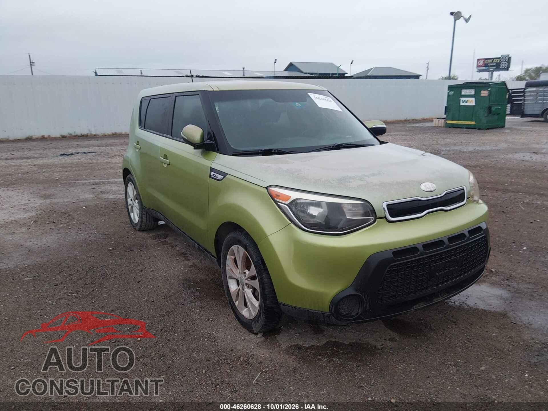 KIA SOUL 2014 - KNDJP3A59E7729771