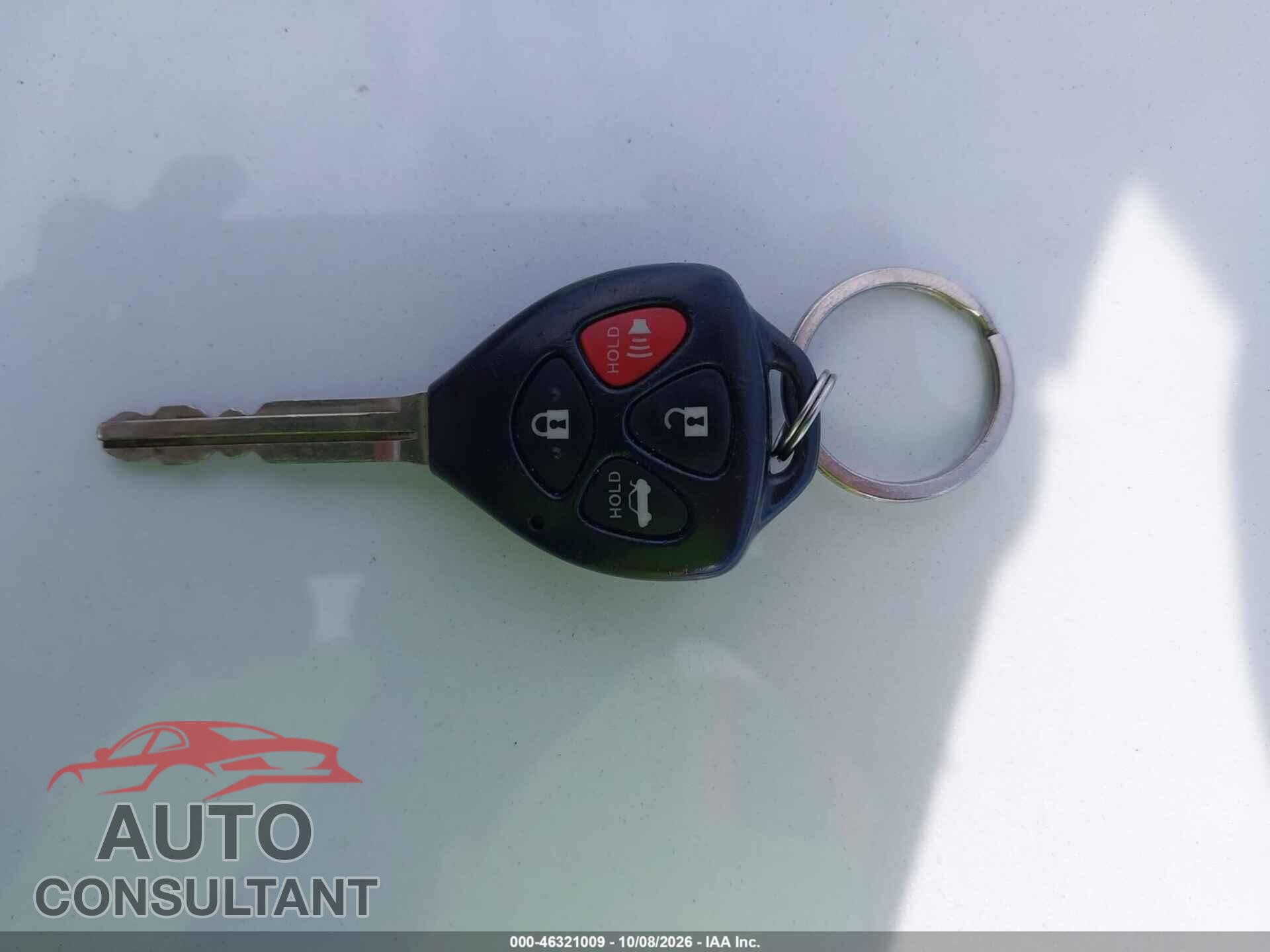 TOYOTA COROLLA 2012 - 2T1BU4EE4CC842956