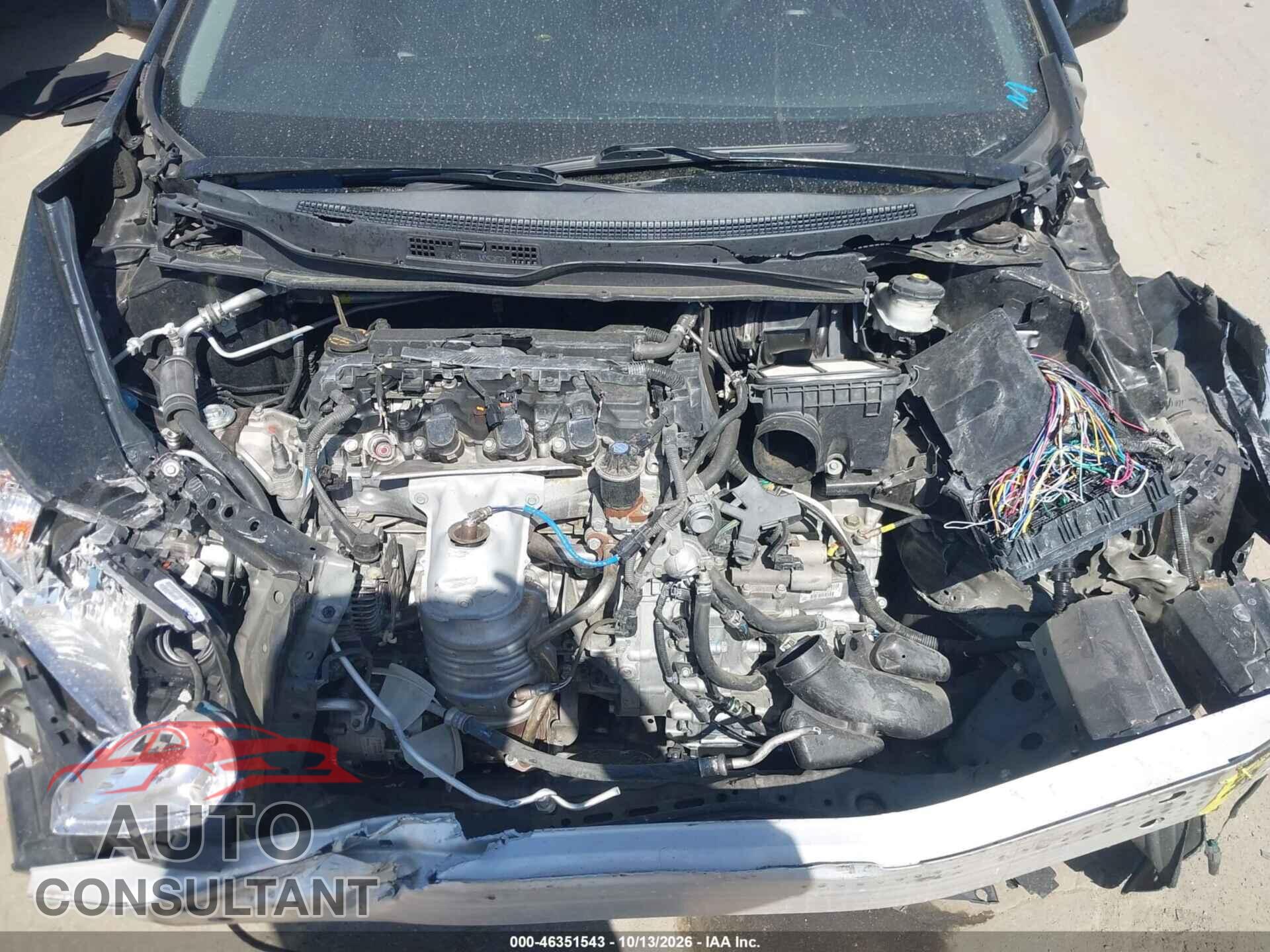 HONDA CIVIC 2013 - 19XFB2F52DE211510