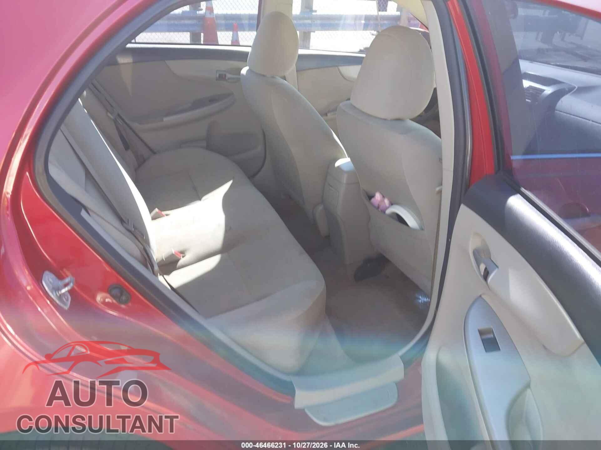 TOYOTA COROLLA 2013 - 5YFBU4EE9DP149575