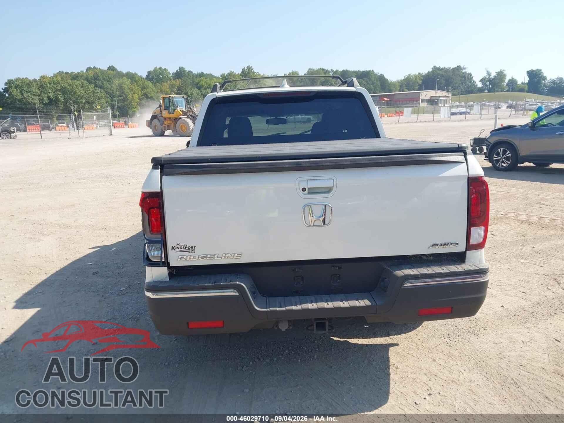 HONDA RIDGELINE 2017 - 5FPYK3F60HB013460
