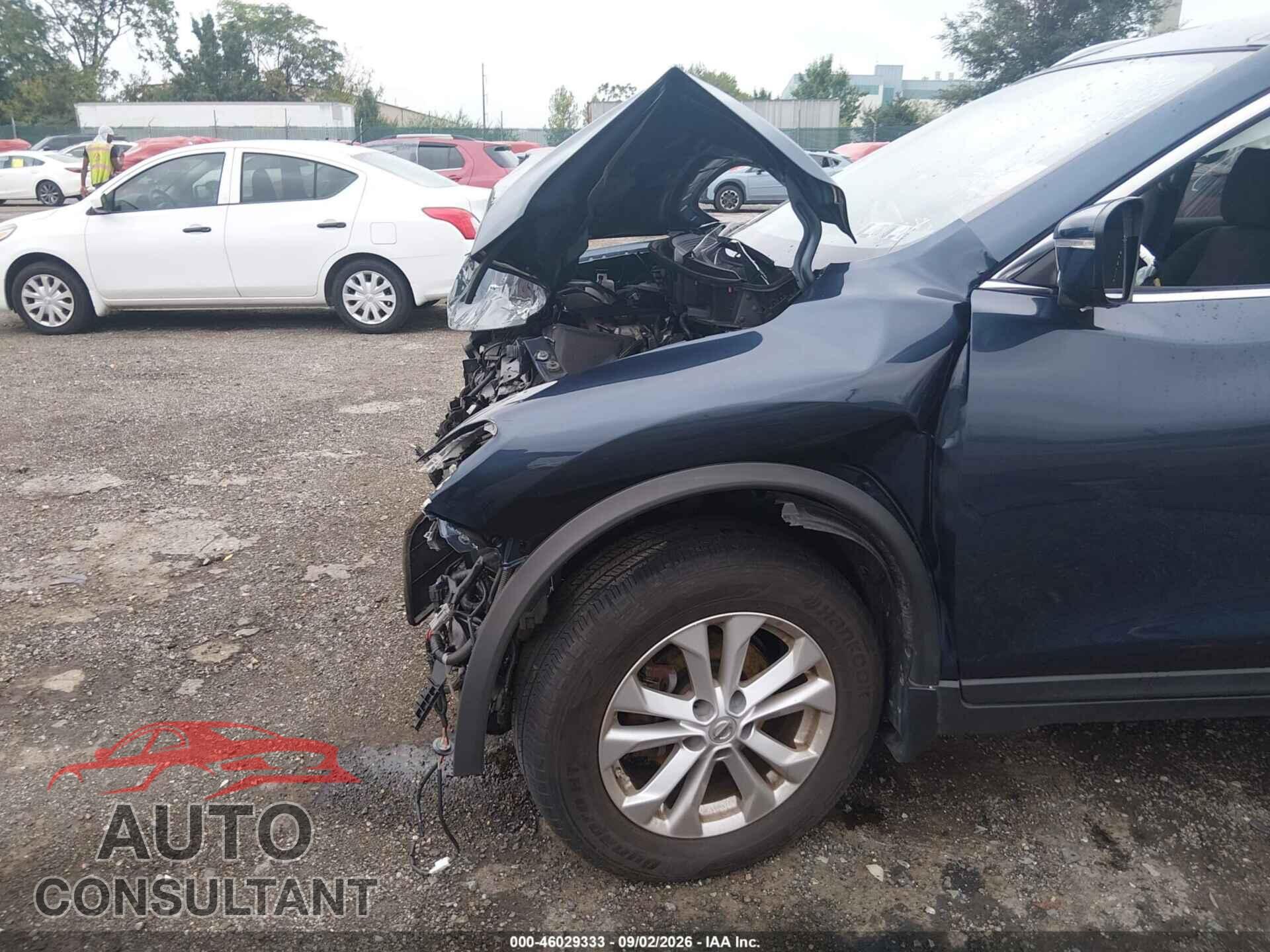NISSAN ROGUE 2015 - KNMAT2MV9FP553758
