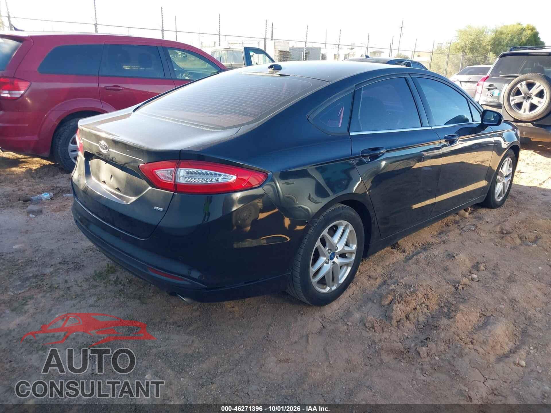 FORD FUSION 2013 - 3FA6P0H75DR344376