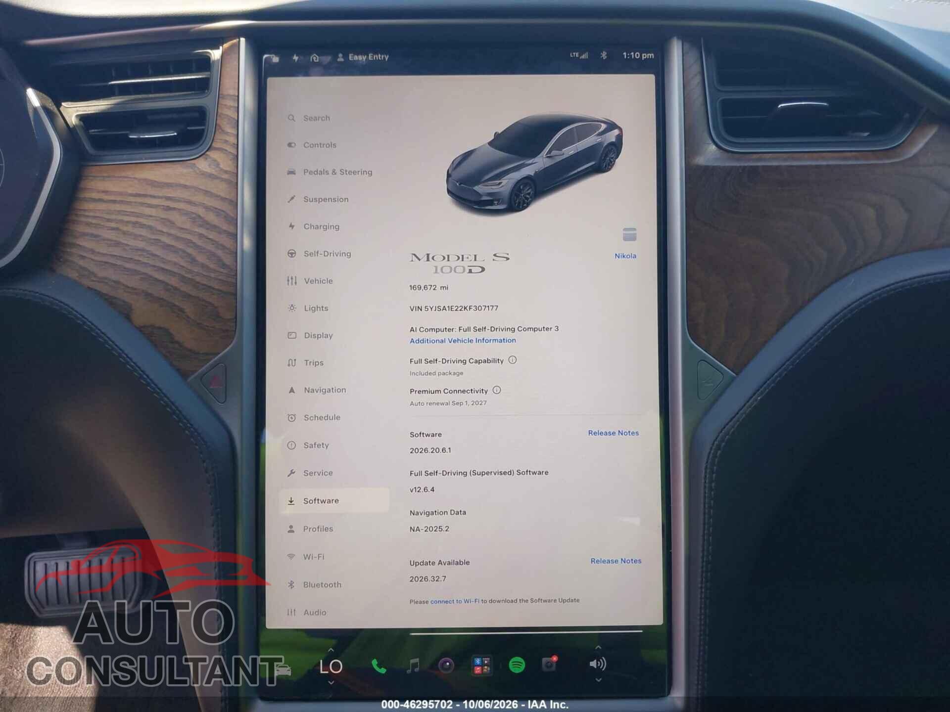 TESLA MODEL S 2019 - 5YJSA1E22KF307177