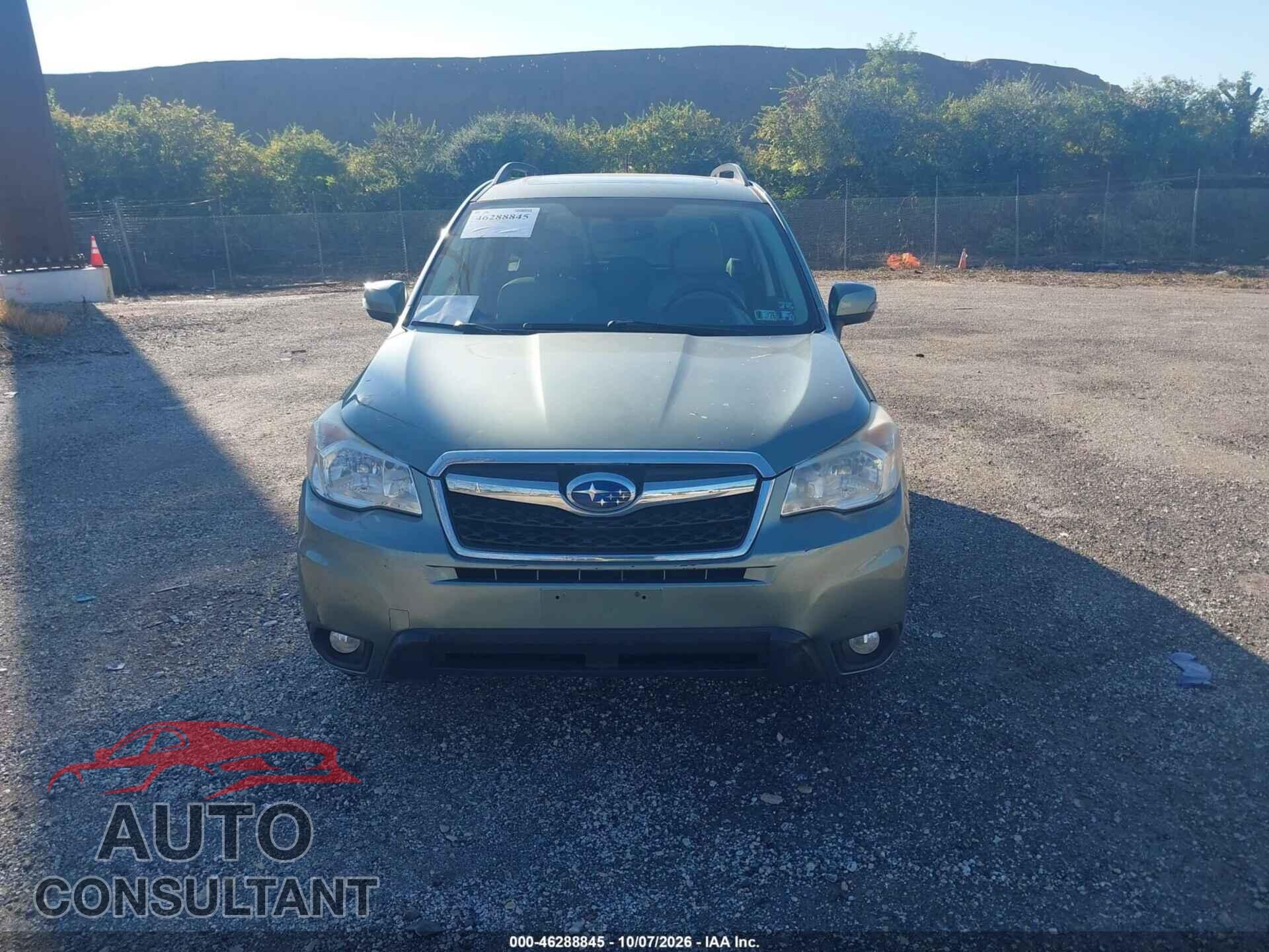 SUBARU FORESTER 2014 - JF2SJAMC0EH441587
