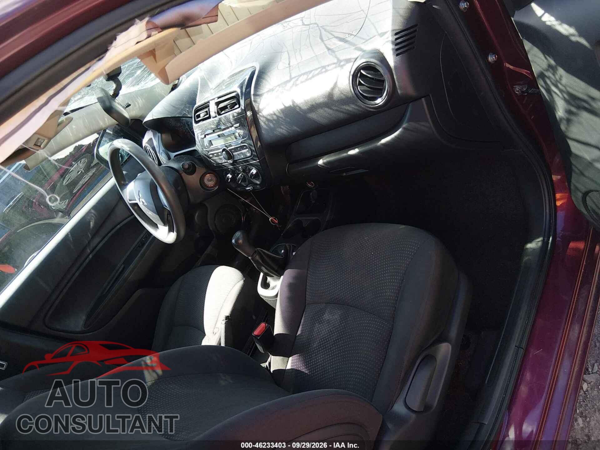MITSUBISHI MIRAGE G4 2017 - ML32F3FJ8HHF07319