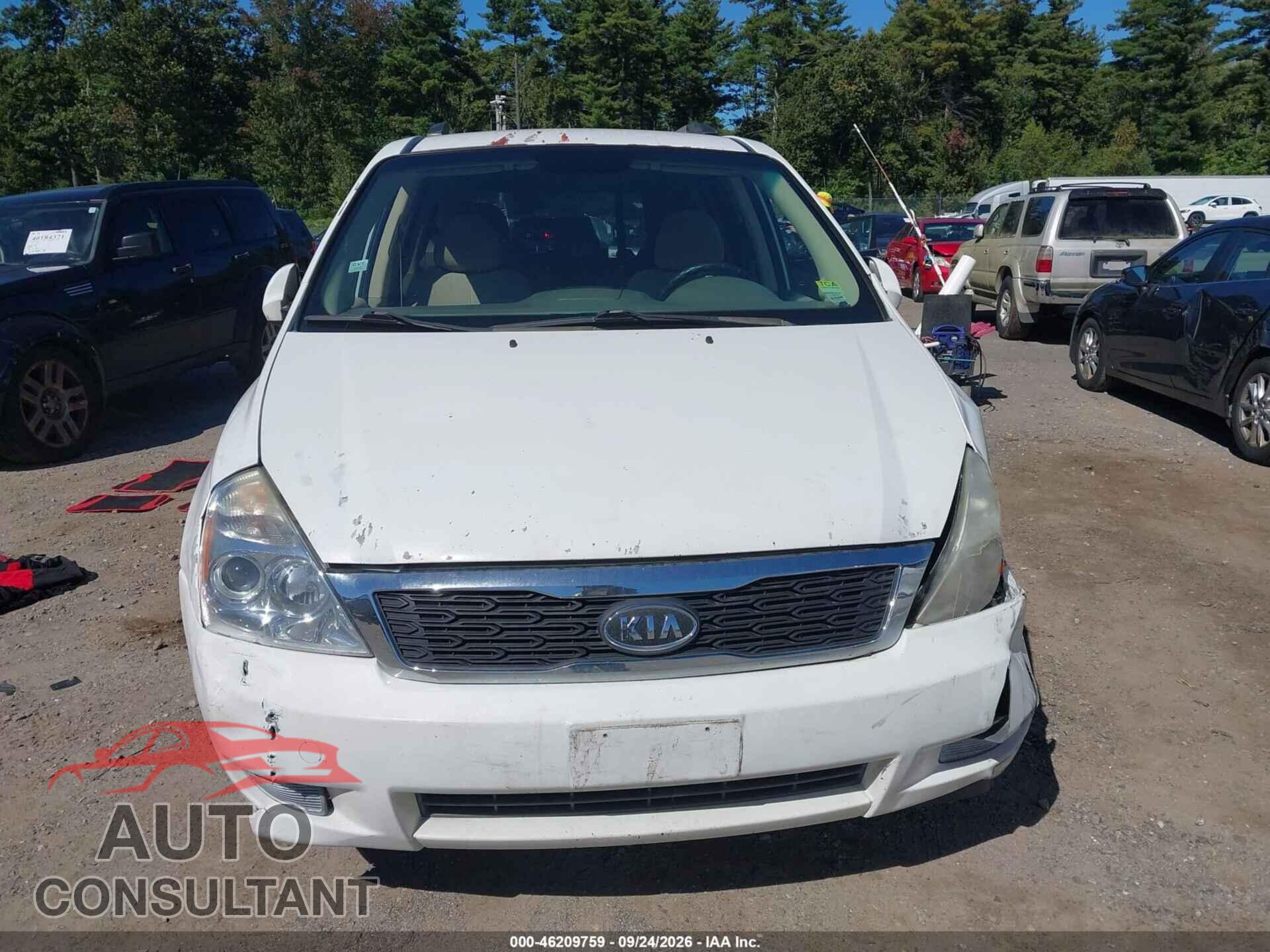 KIA SEDONA 2011 - KNDMG4C74B6364483