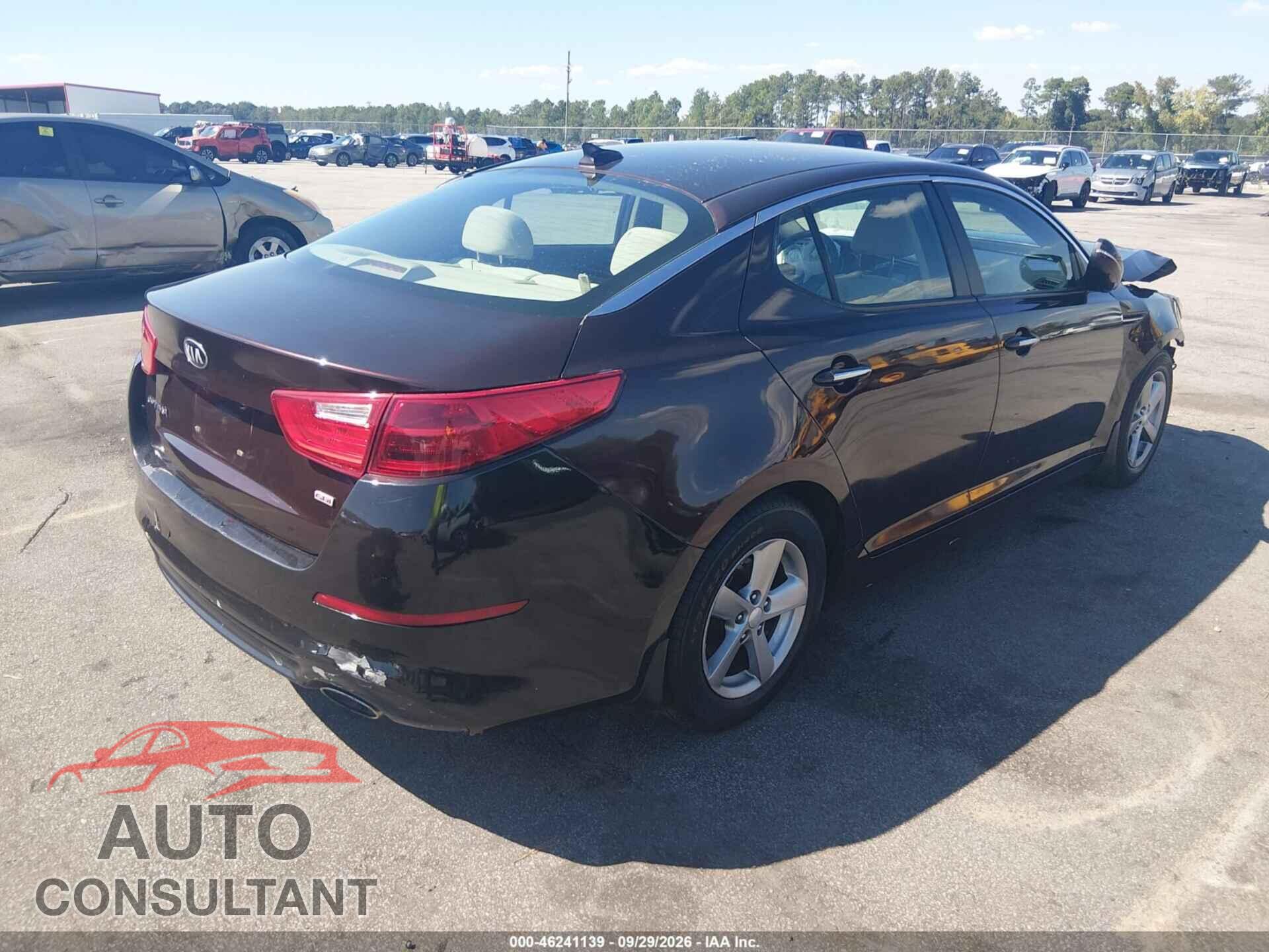KIA OPTIMA 2015 - 5XXGM4A71FG380141