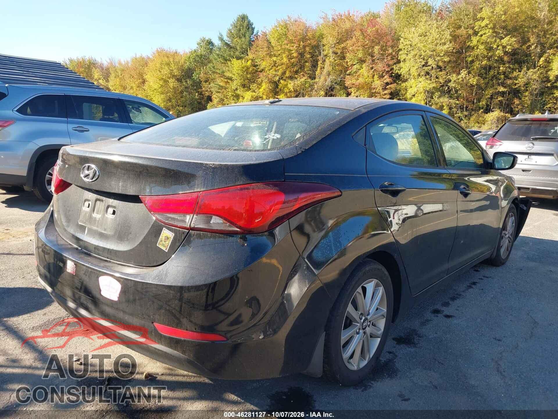 HYUNDAI ELANTRA 2015 - 5NPDH4AE4FH590193