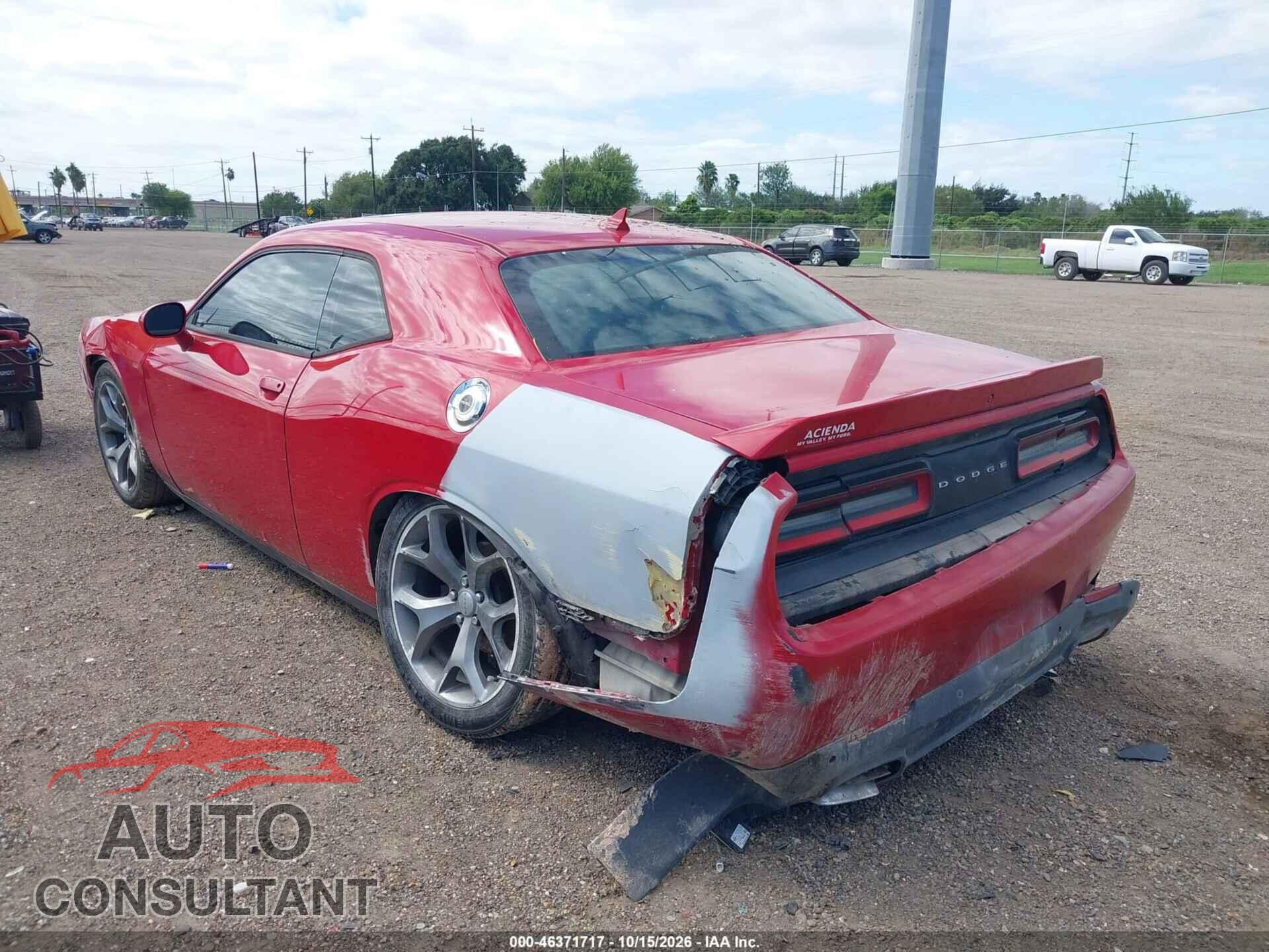 DODGE CHALLENGER 2016 - 2C3CDZAG2GH177869