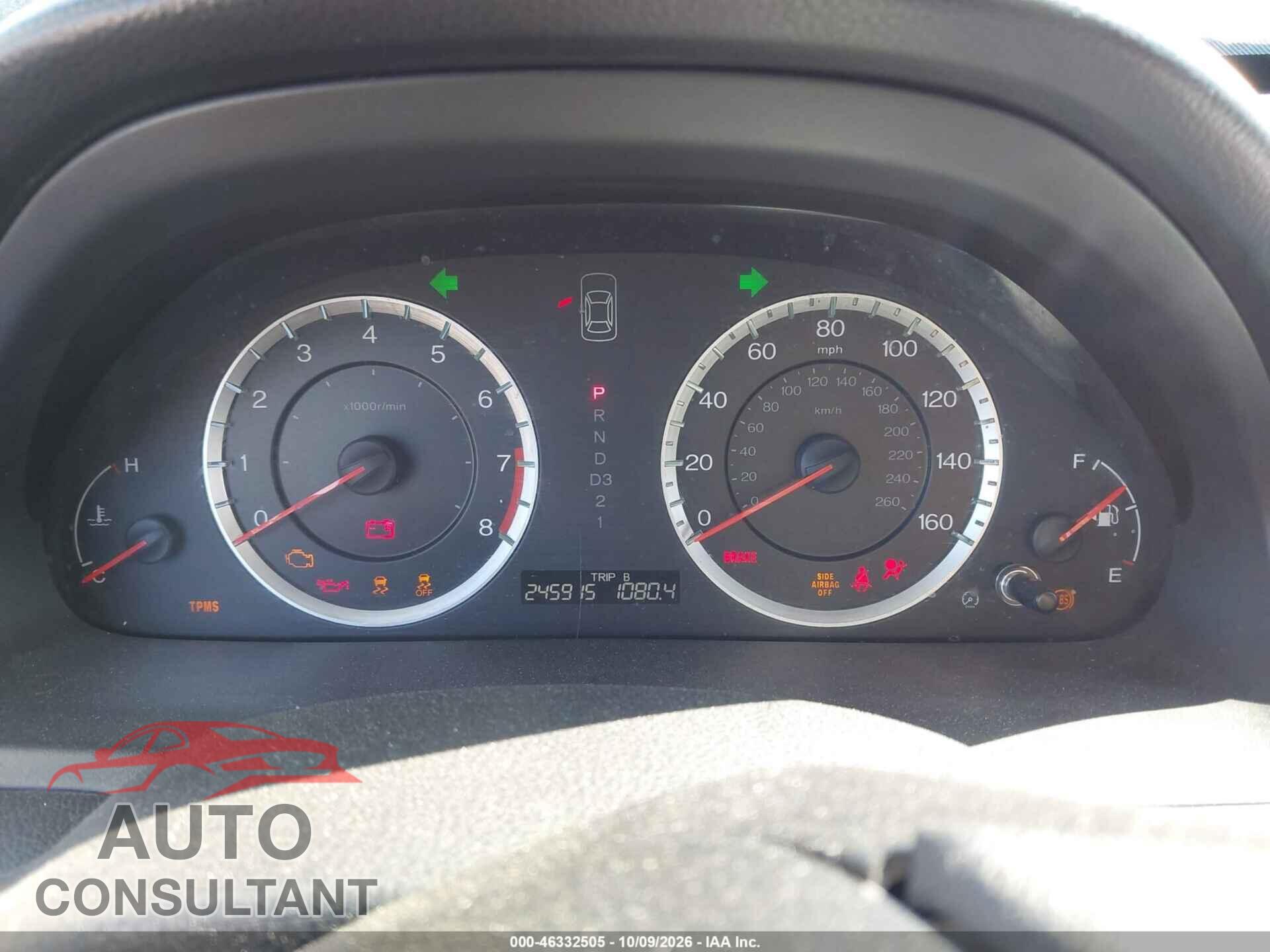 HONDA ACCORD 2012 - 1HGCP2F63CA093998