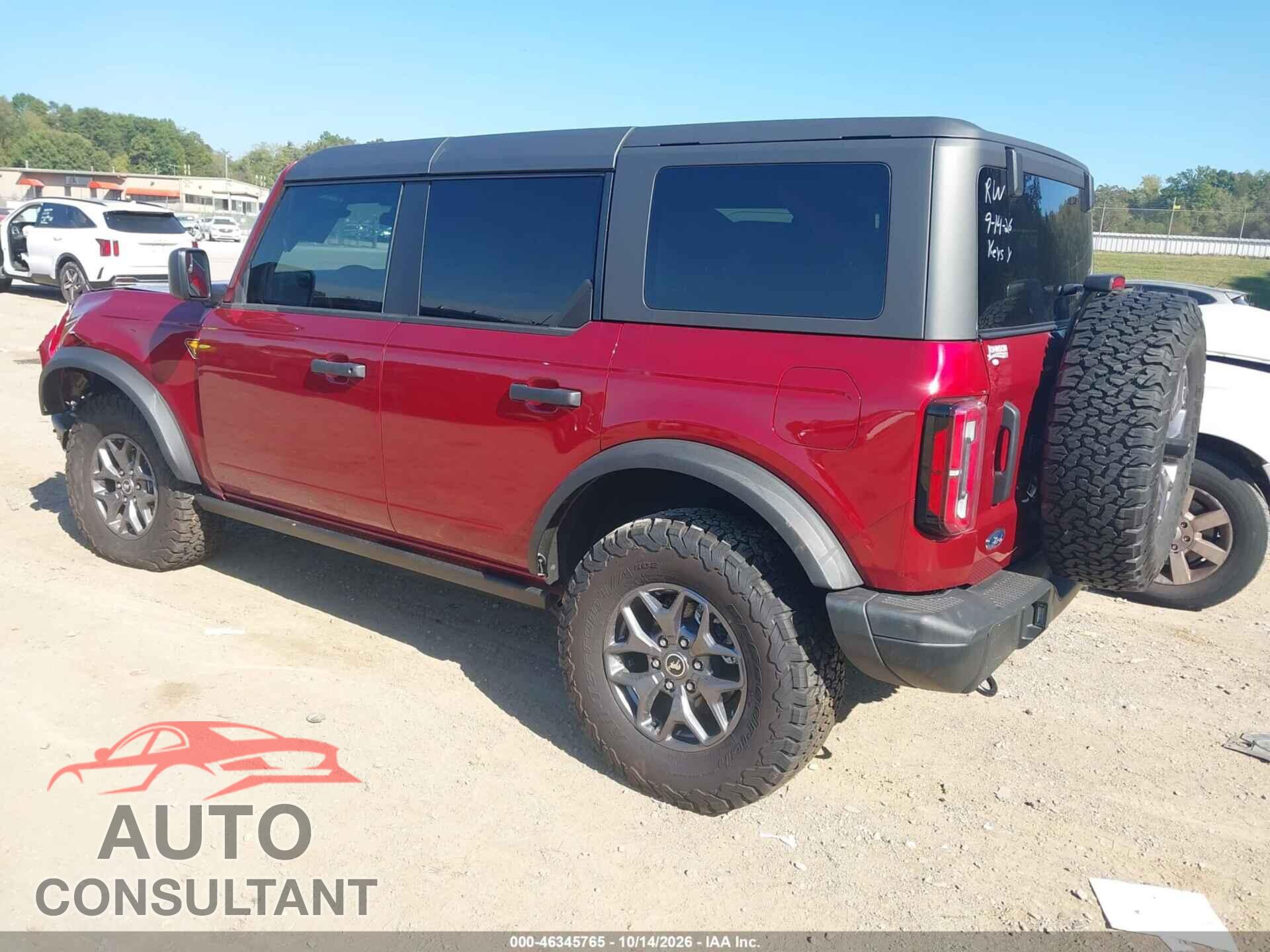 FORD BRONCO 2025 - 1FMEE9BP0SLB77408