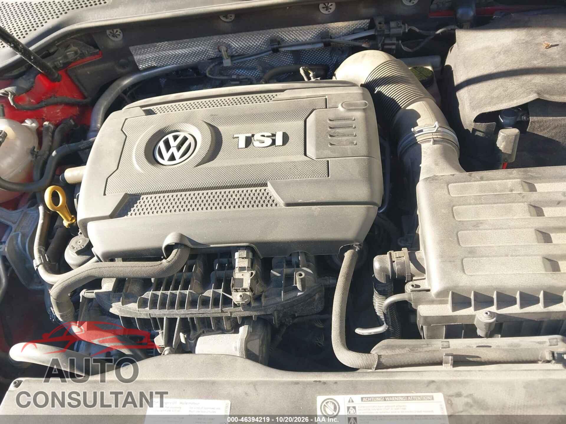 VOLKSWAGEN GOLF ALLTRACK 2017 - 3VWH17AU2HM516893