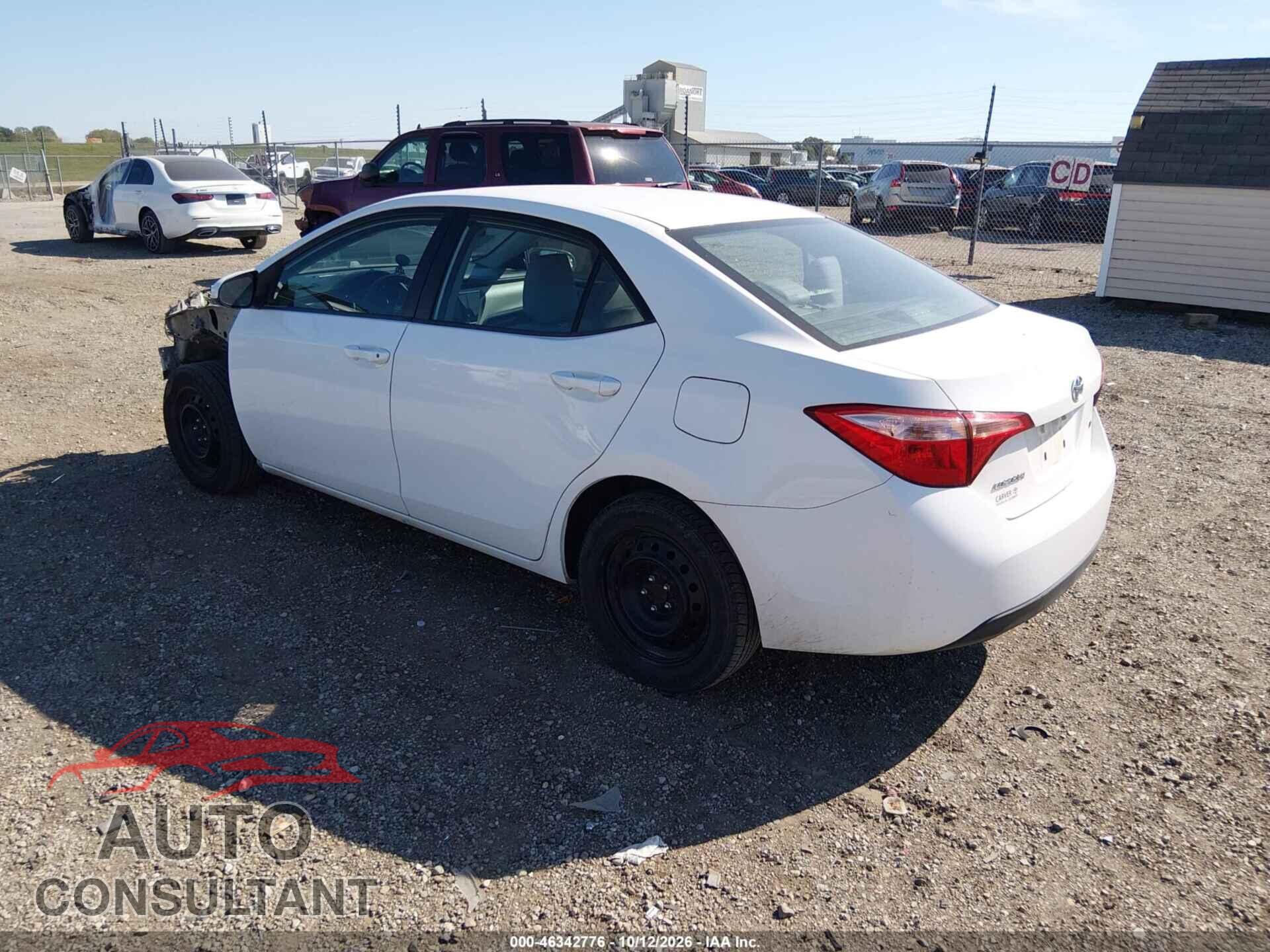 TOYOTA COROLLA 2017 - 2T1BURHE2HC908923