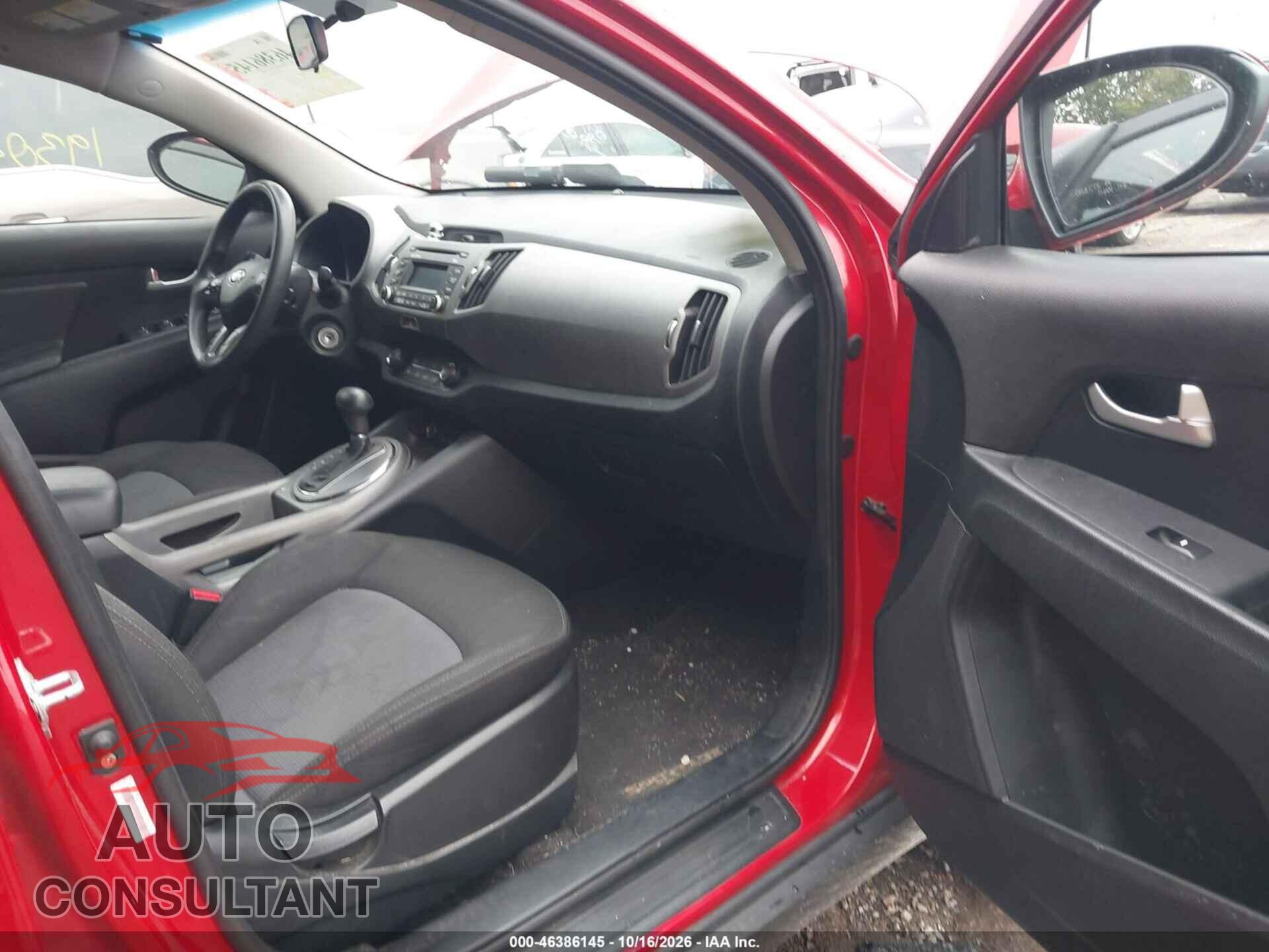 KIA SPORTAGE 2015 - KNDPB3AC3F7693603