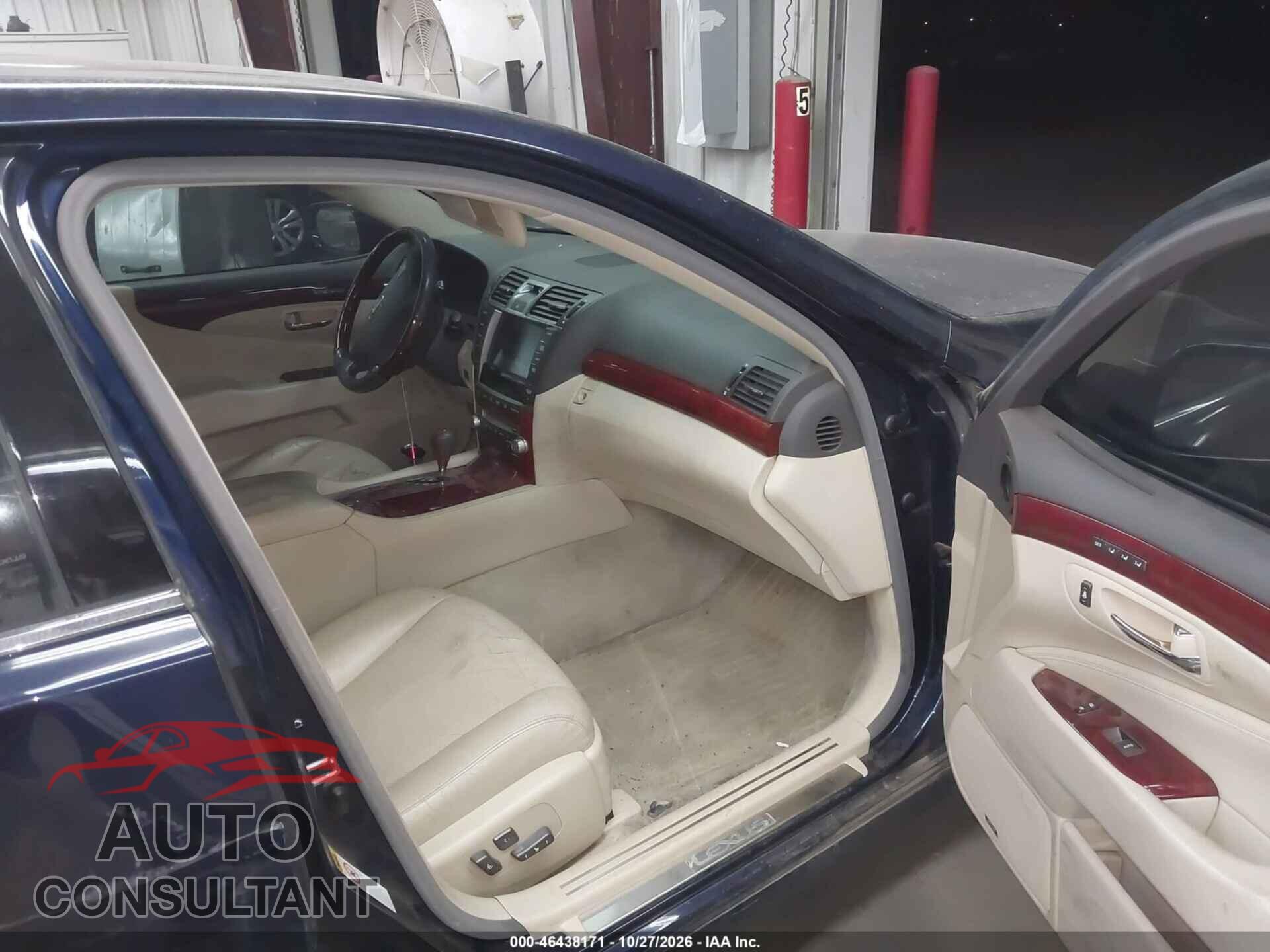 LEXUS LS 460 2010 - JTHBL5EF1A5098422