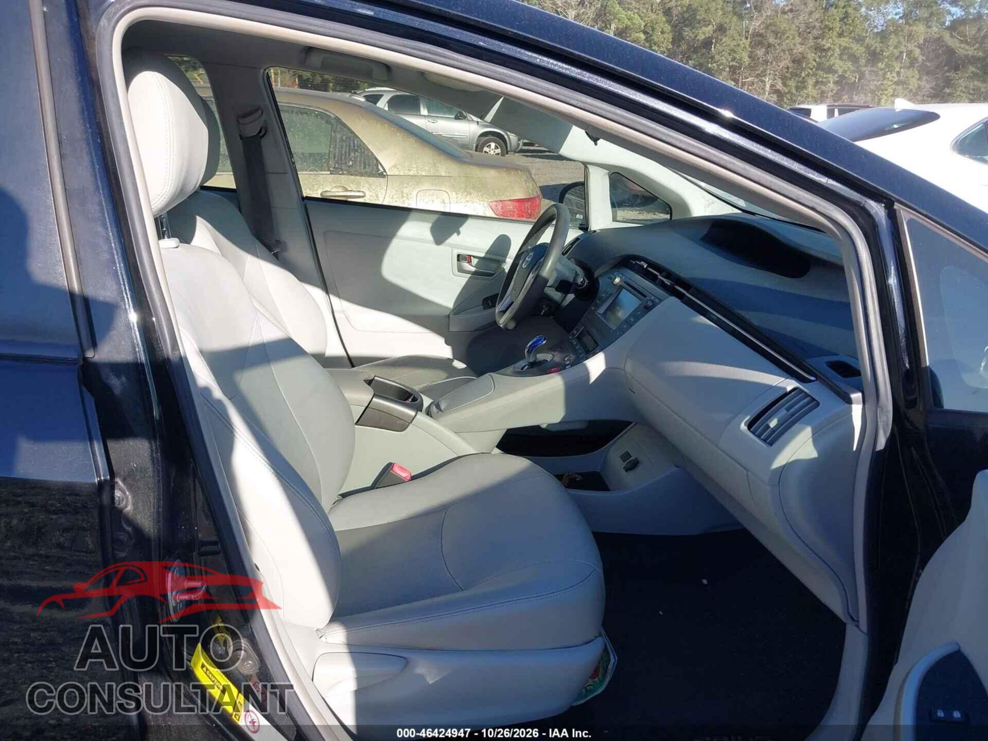 TOYOTA PRIUS 2012 - JTDKN3DU2C1531126