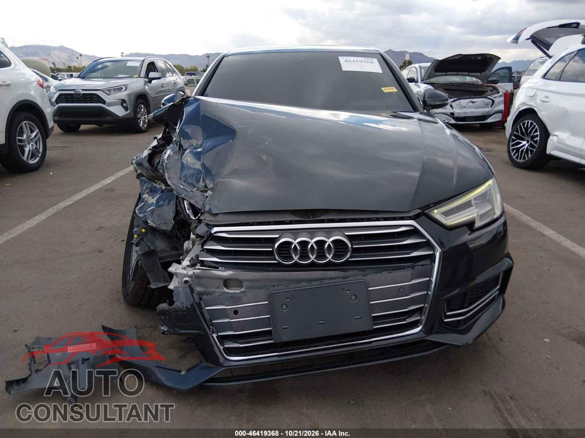 AUDI A4 2017 - WAULMAF42HN069351