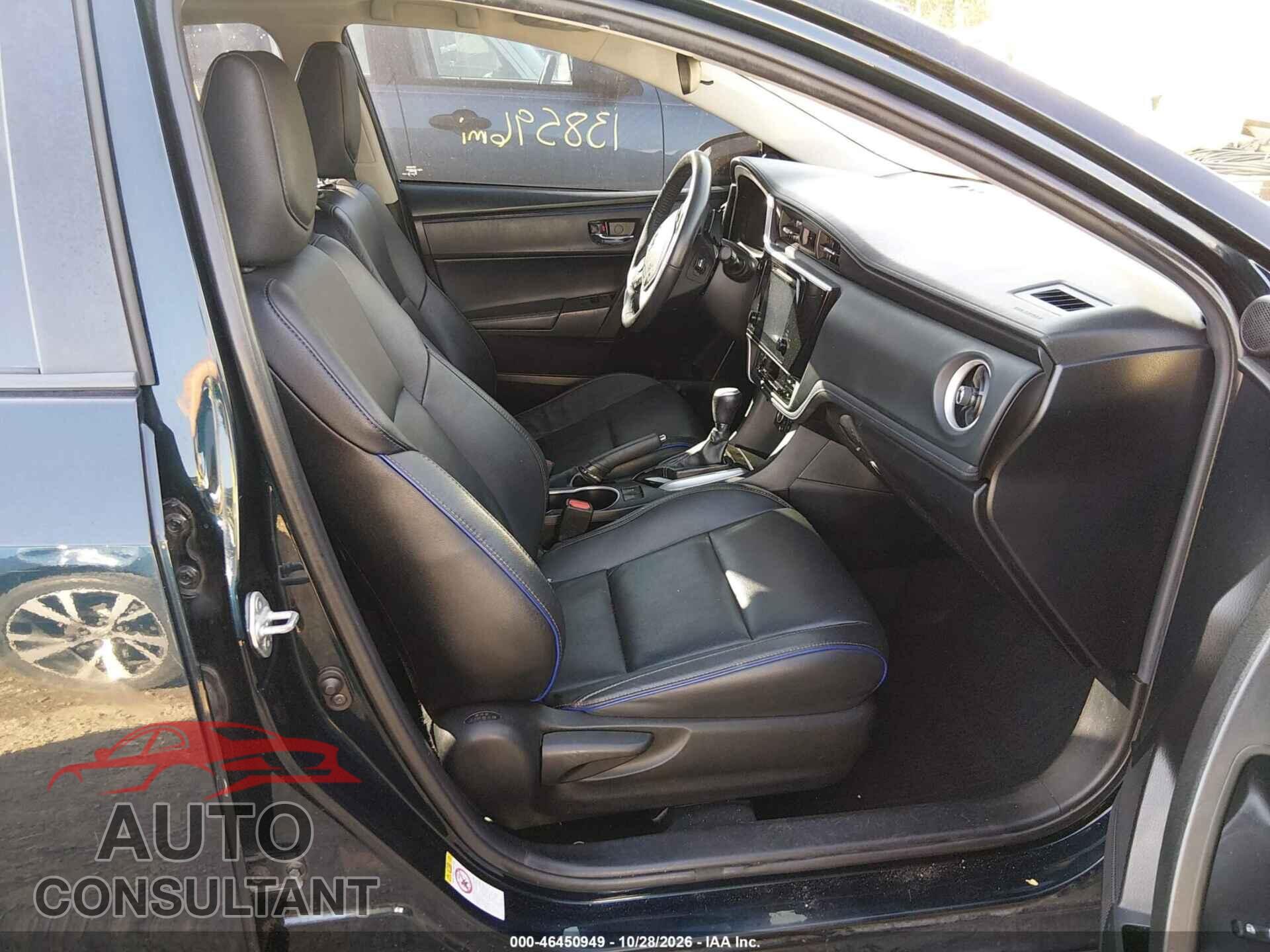 TOYOTA COROLLA 2018 - 2T1BURHE0JC015655
