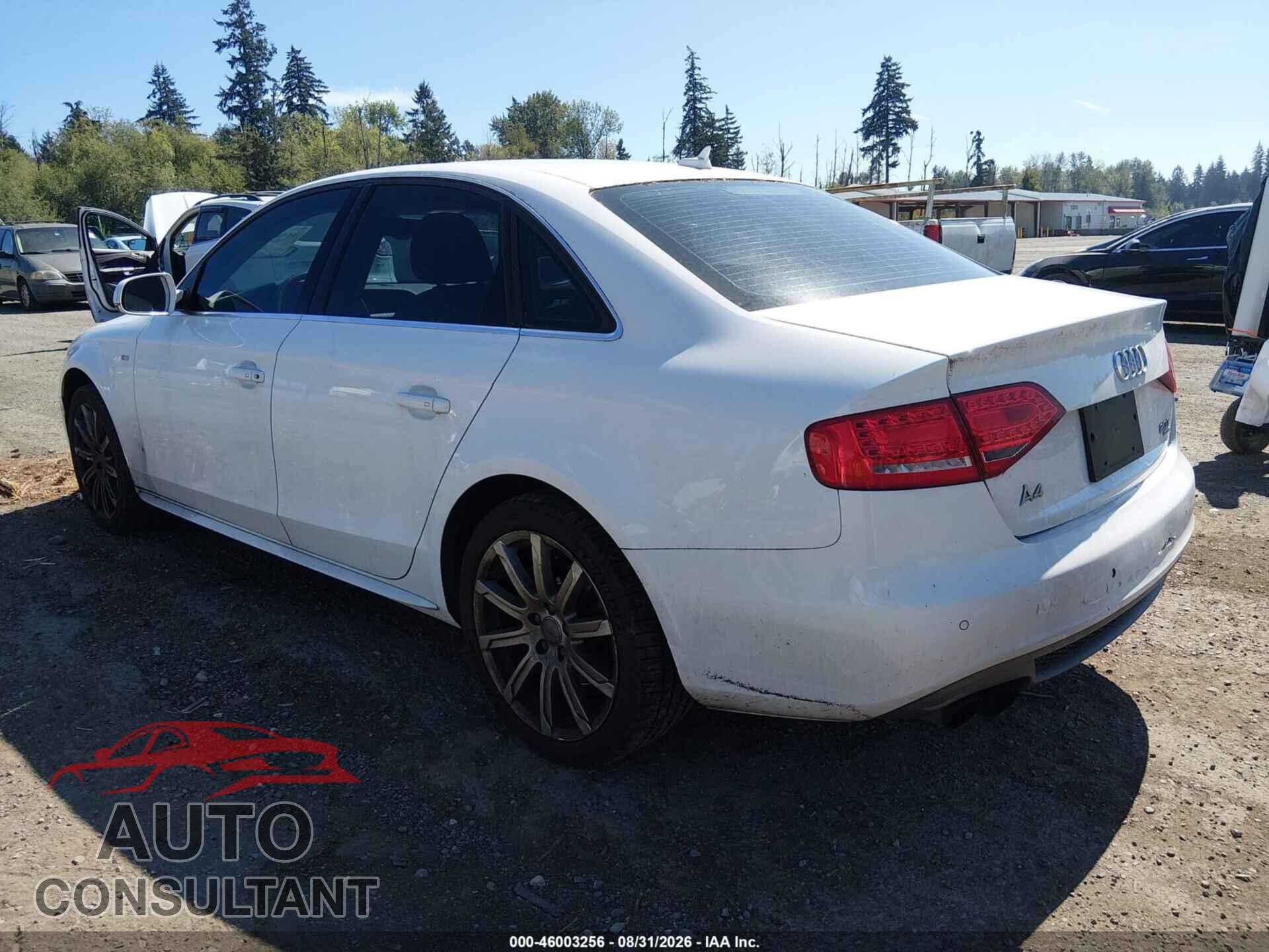 AUDI A4 2012 - WAUFFAFL5CN001195