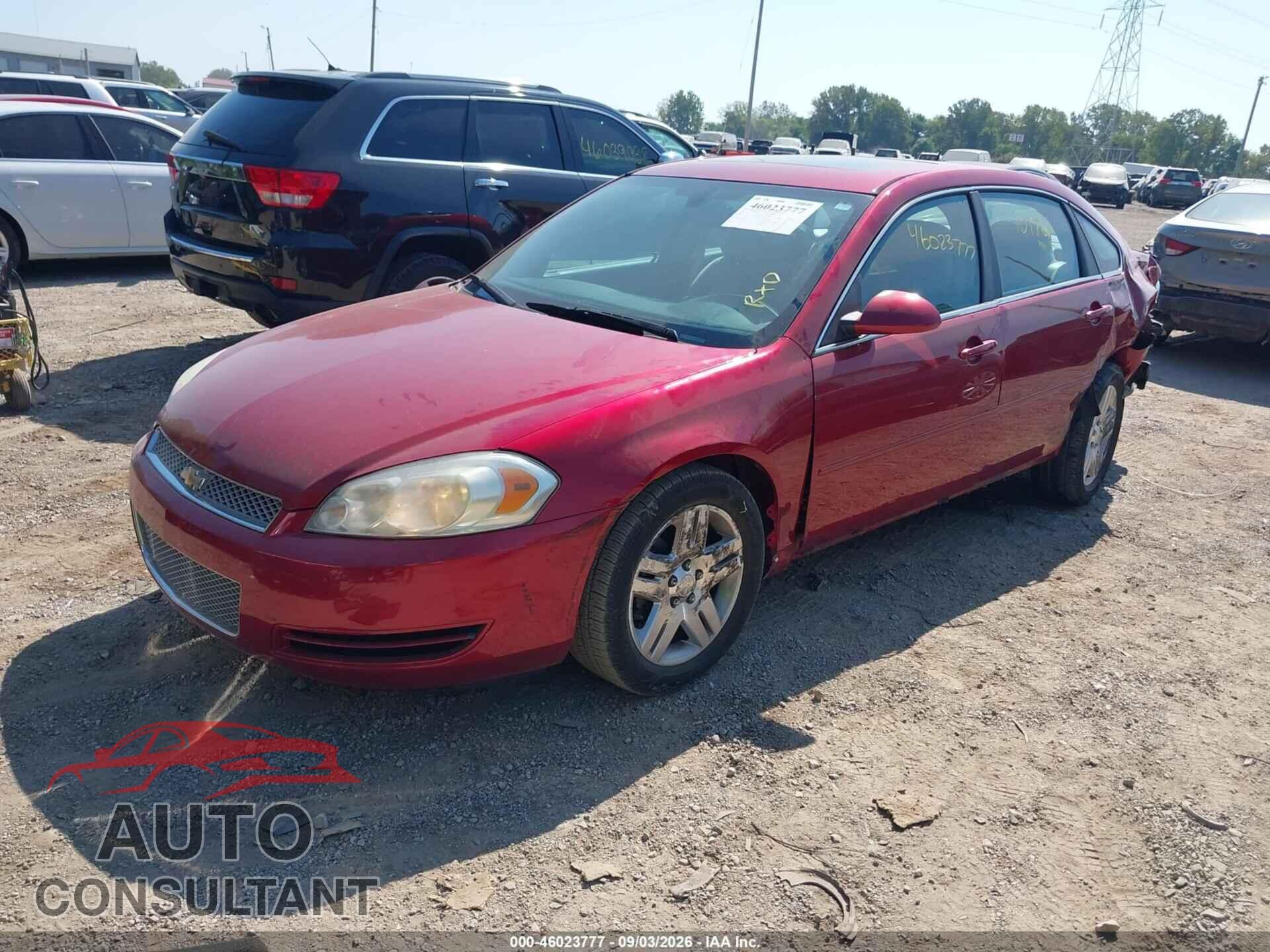 CHEVROLET IMPALA 2013 - 2G1WG5E35D1113659