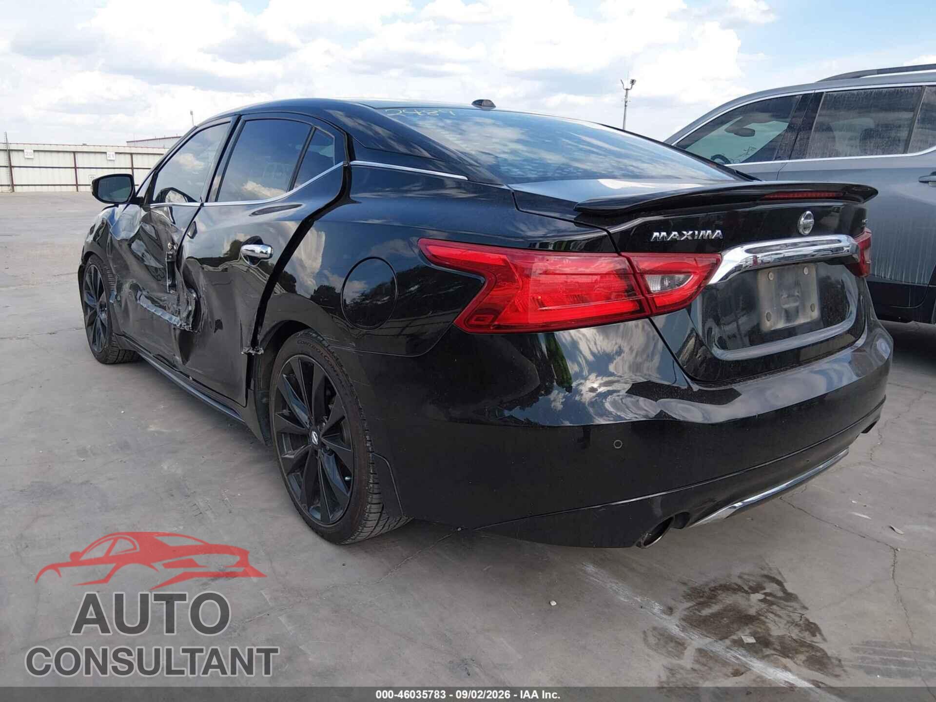 NISSAN MAXIMA 2017 - 1N4AA6AP2HC432489