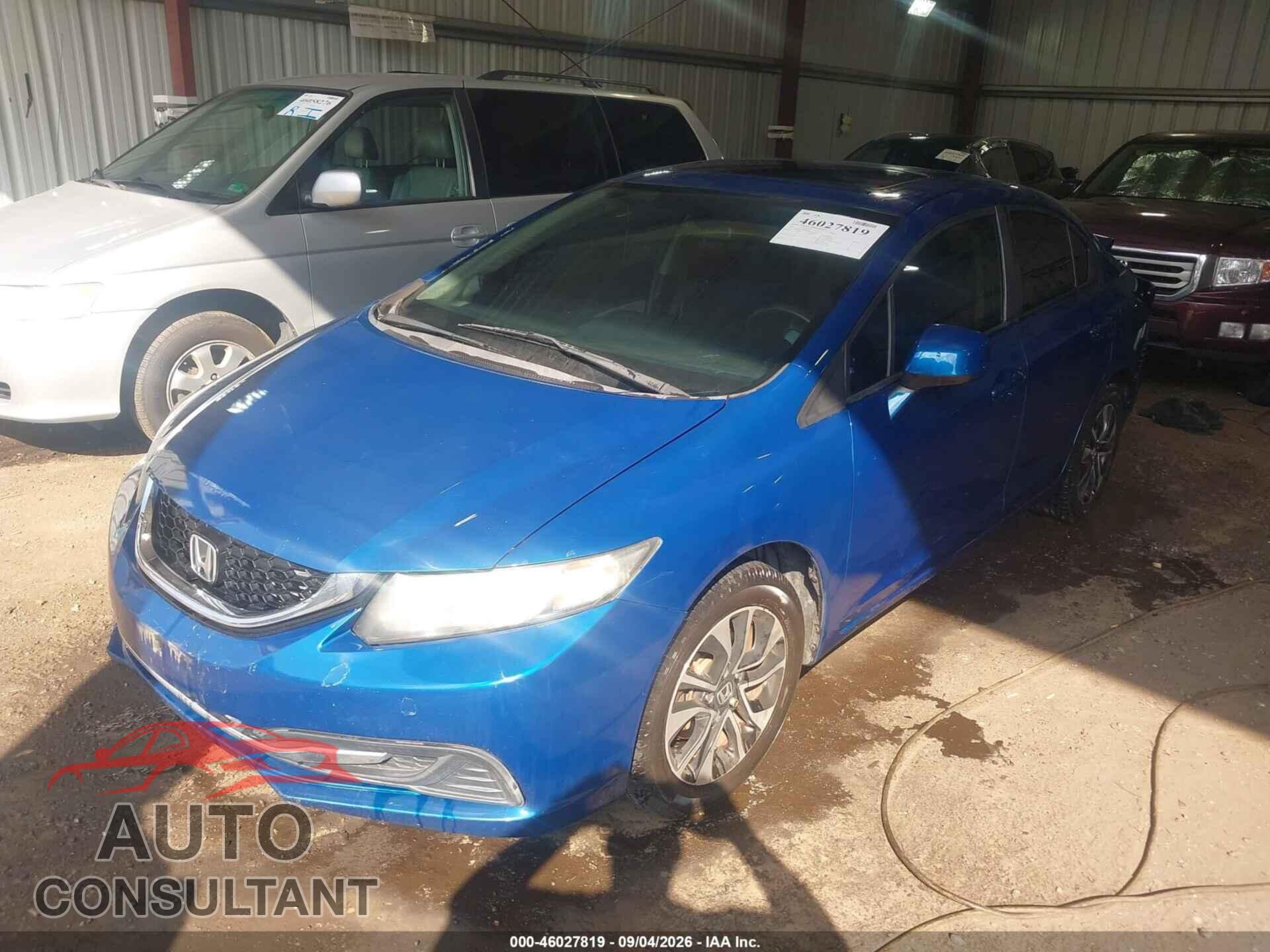 HONDA CIVIC 2013 - 19XFB2F8XDE267866