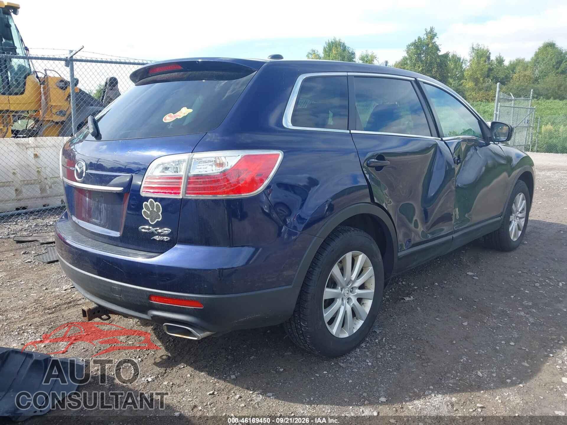 MAZDA CX-9 2010 - JM3TB3MV1A0201932