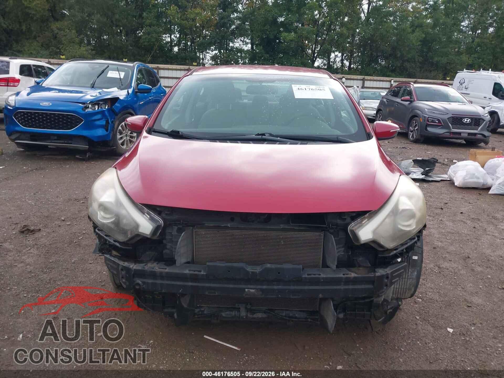 KIA FORTE 2015 - KNAFX4A67F5416314