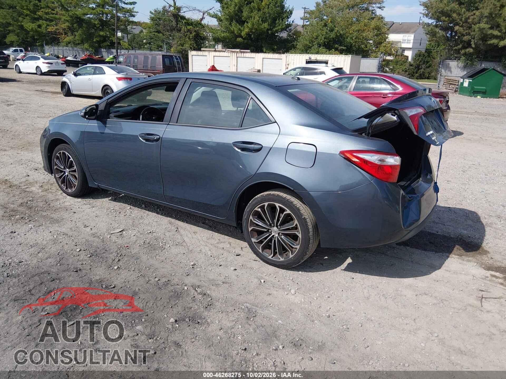 TOYOTA COROLLA 2015 - 2T1BURHE1FC265543