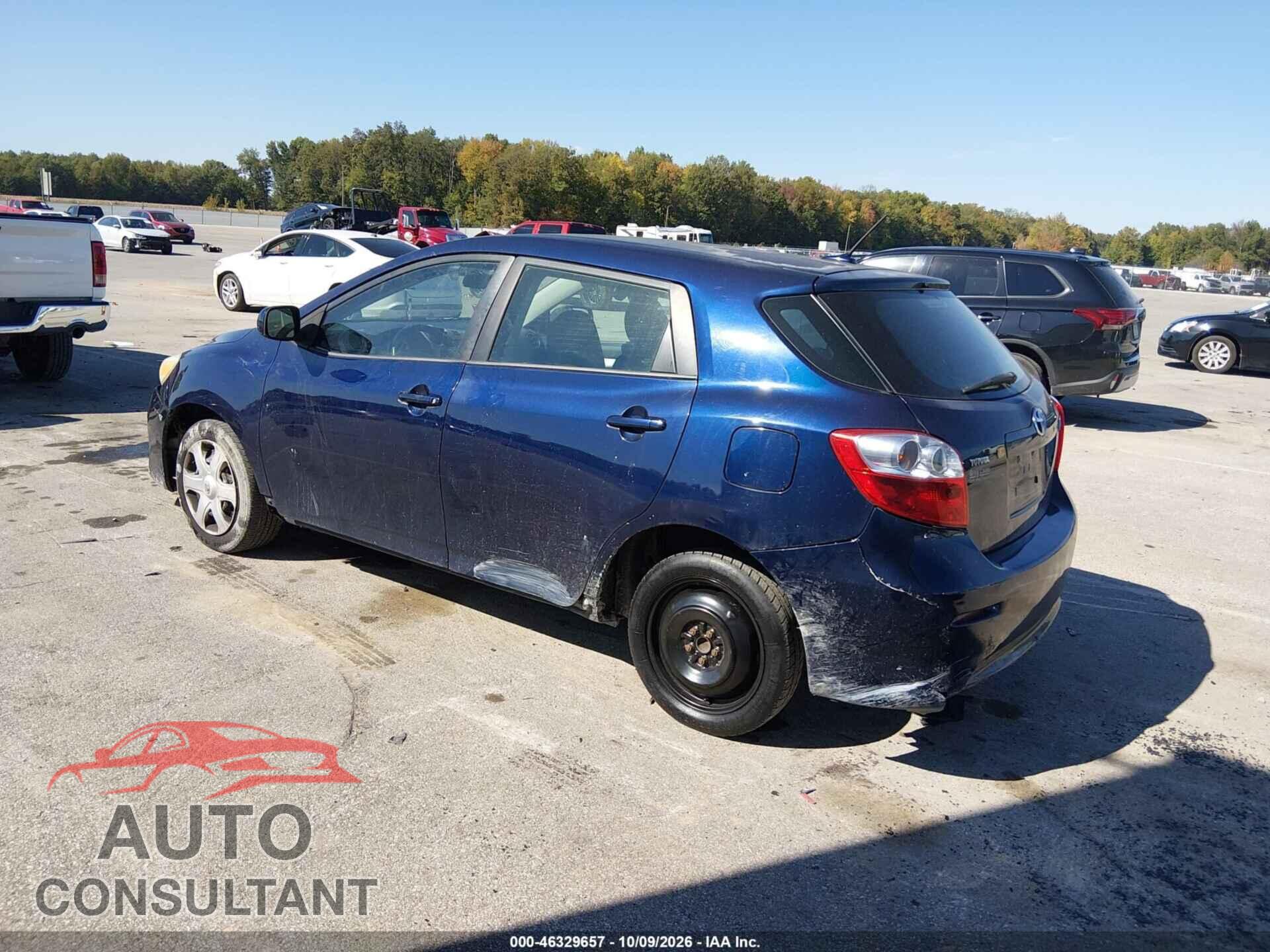 TOYOTA MATRIX 2009 - 2T1KU40E29C042172